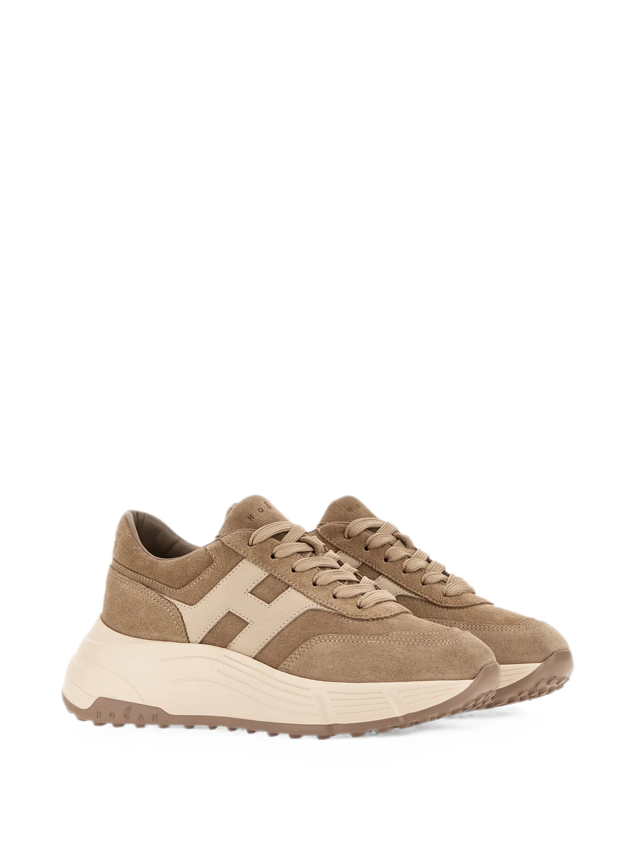 panelled sneakers