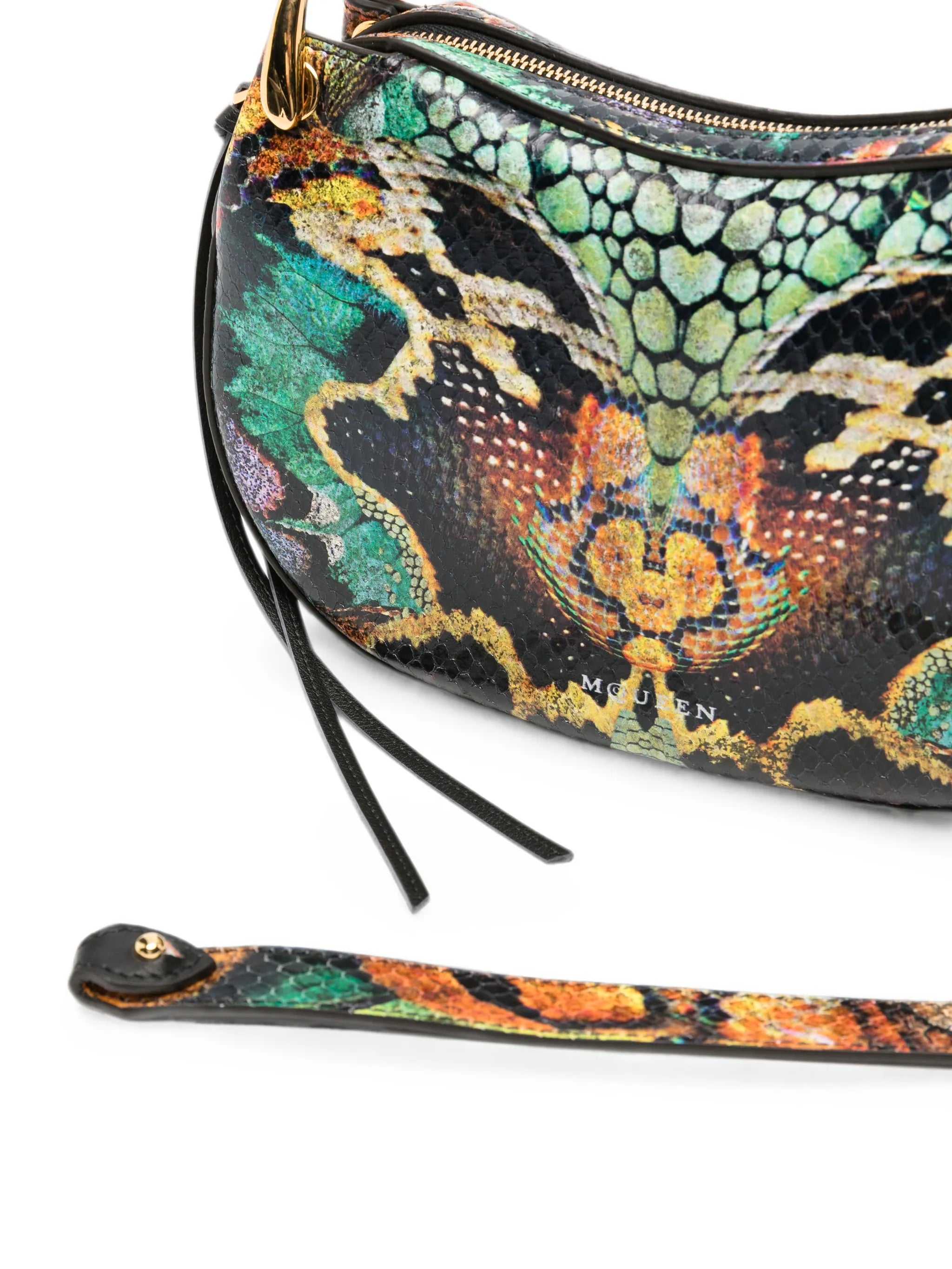 Wishbone printed tote bag