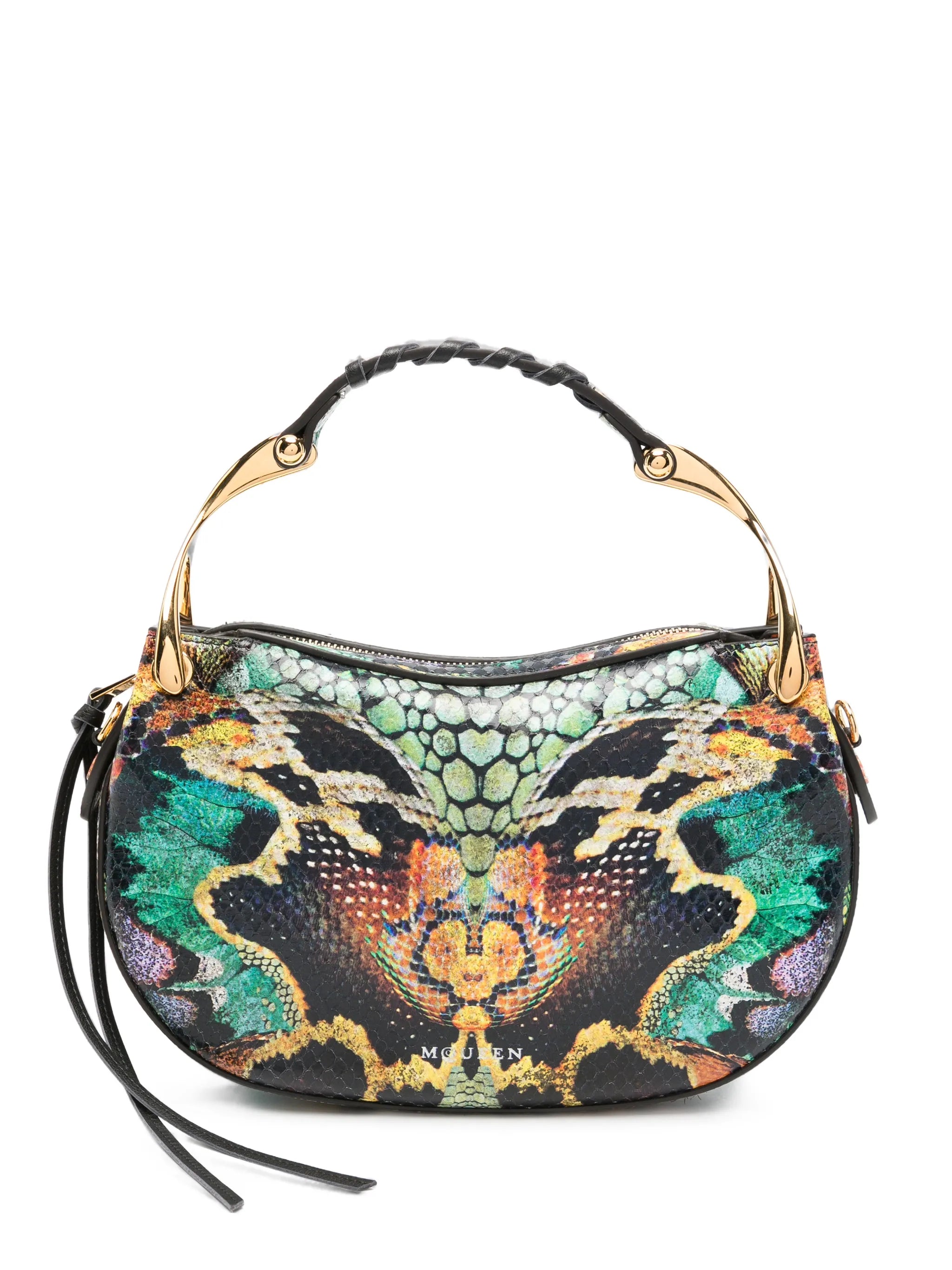 Wishbone printed tote bag