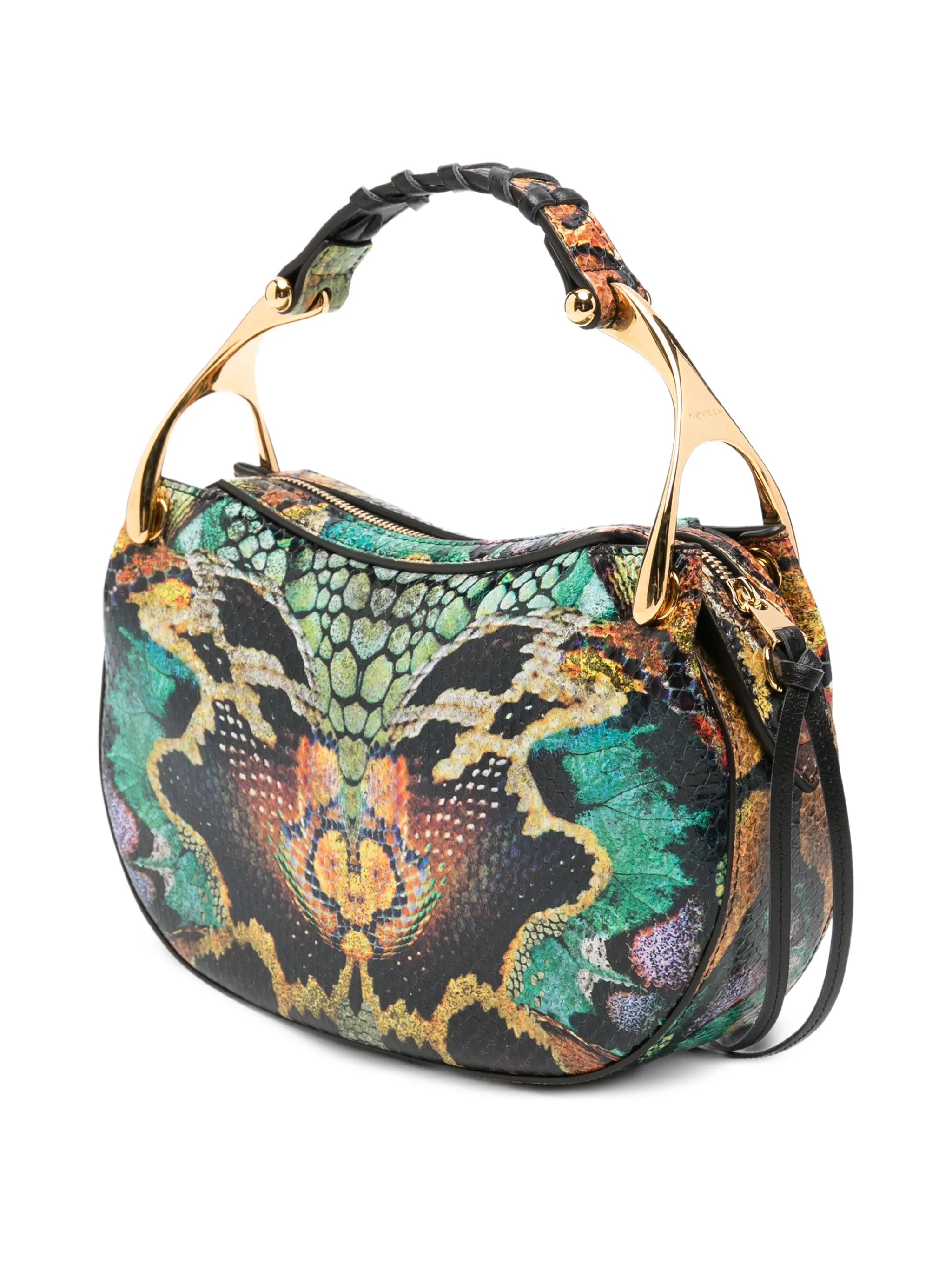 Wishbone printed tote bag