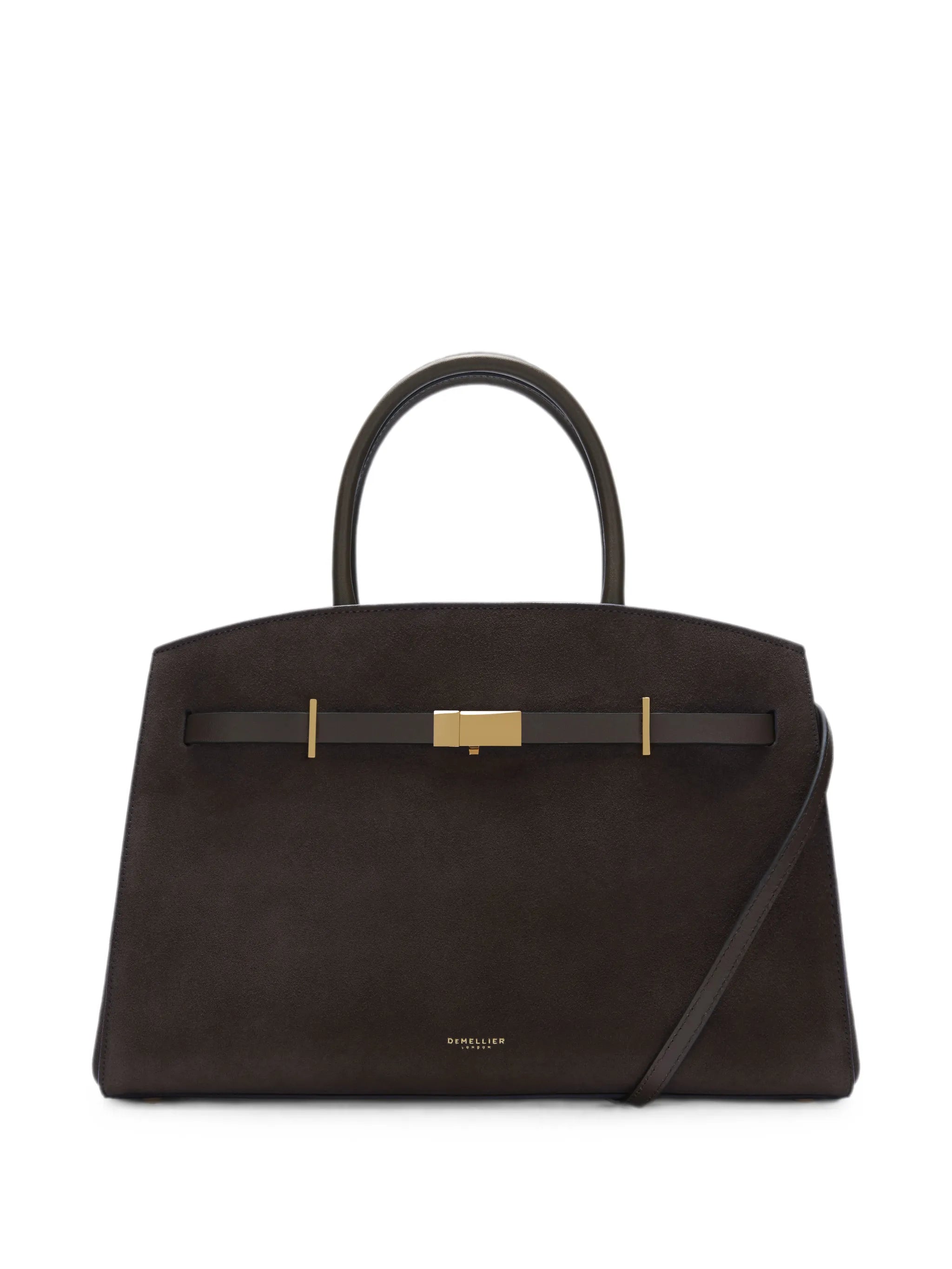 midi Hudson suede tote bag