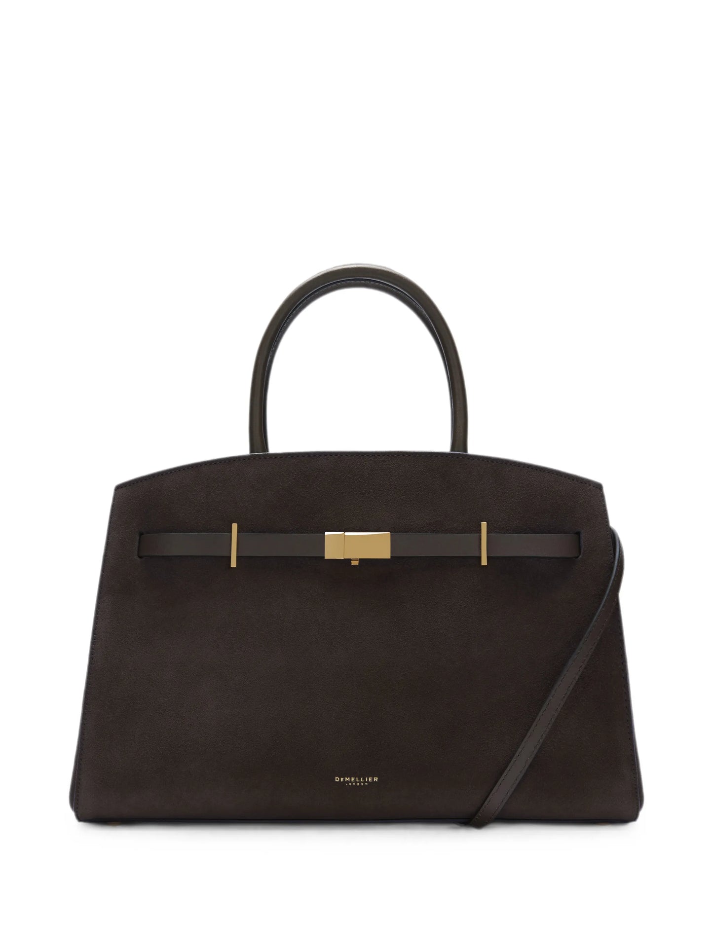 midi Hudson suede tote bag