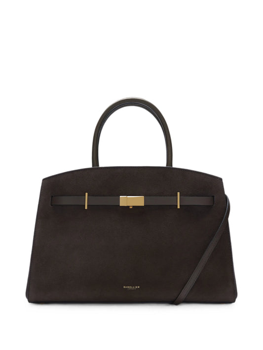 midi Hudson suede tote bag