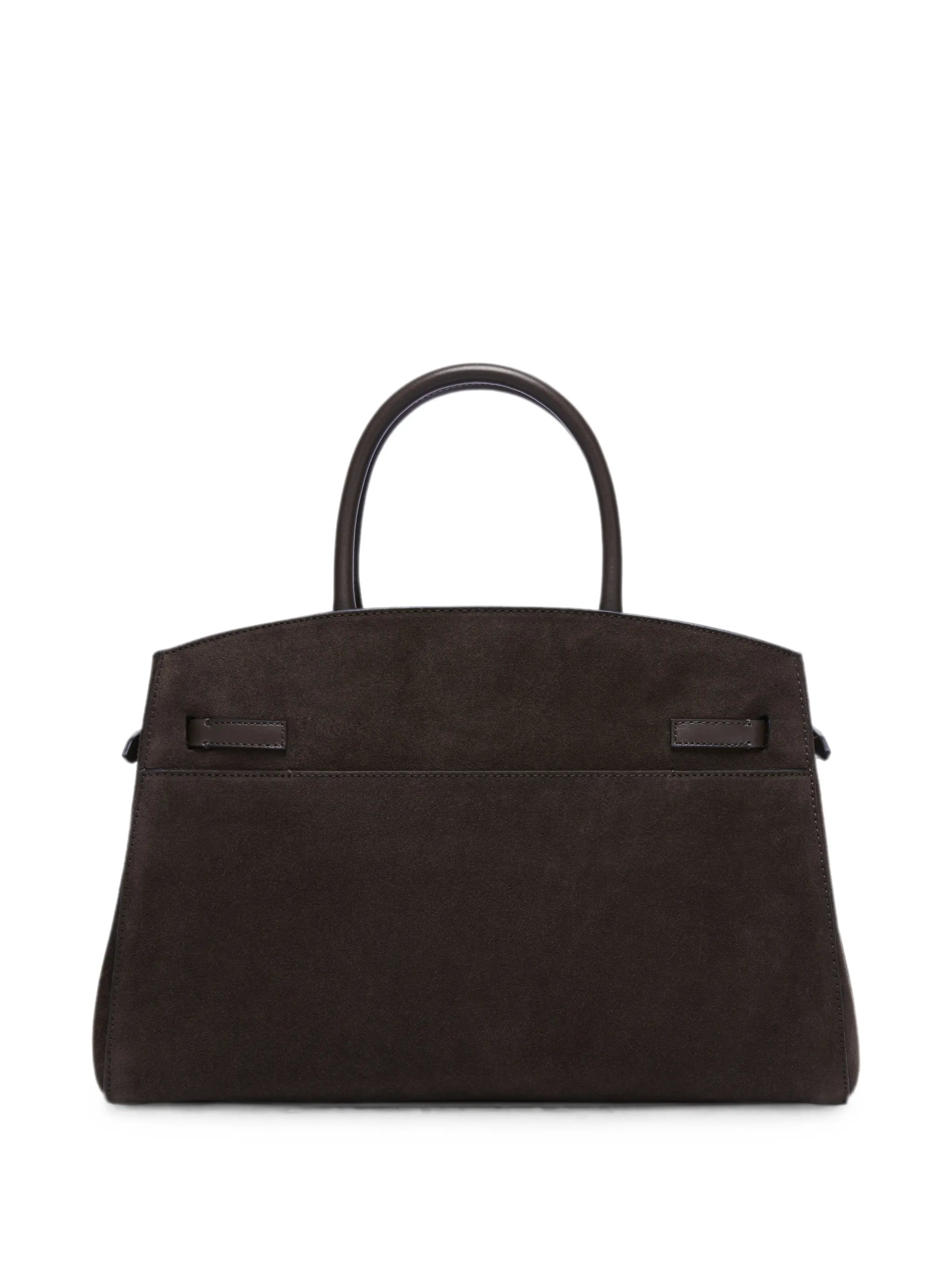 midi Hudson suede tote bag