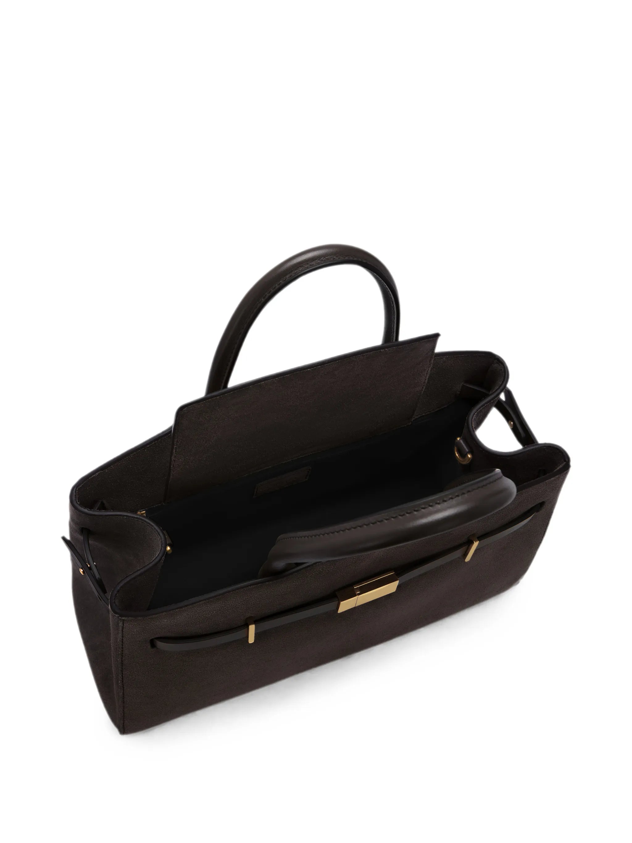 midi Hudson suede tote bag