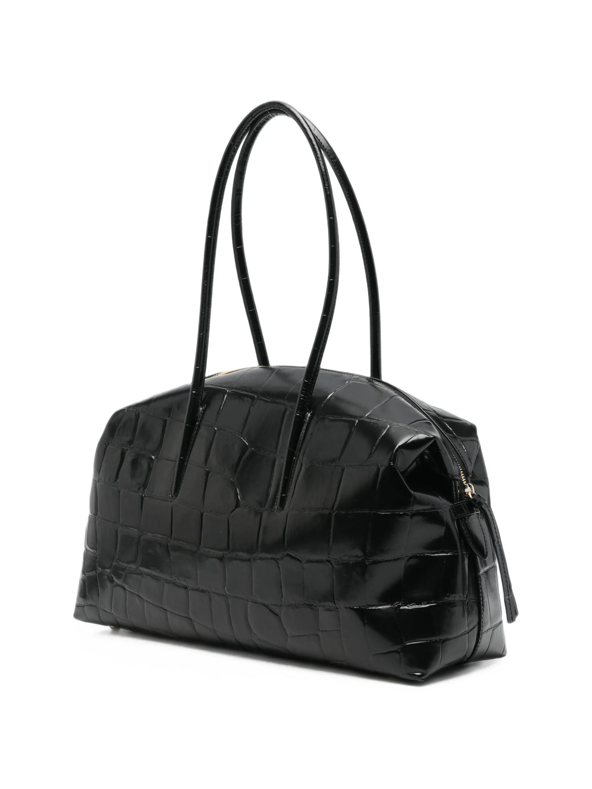 Stockholm croc-effect shoulder bag