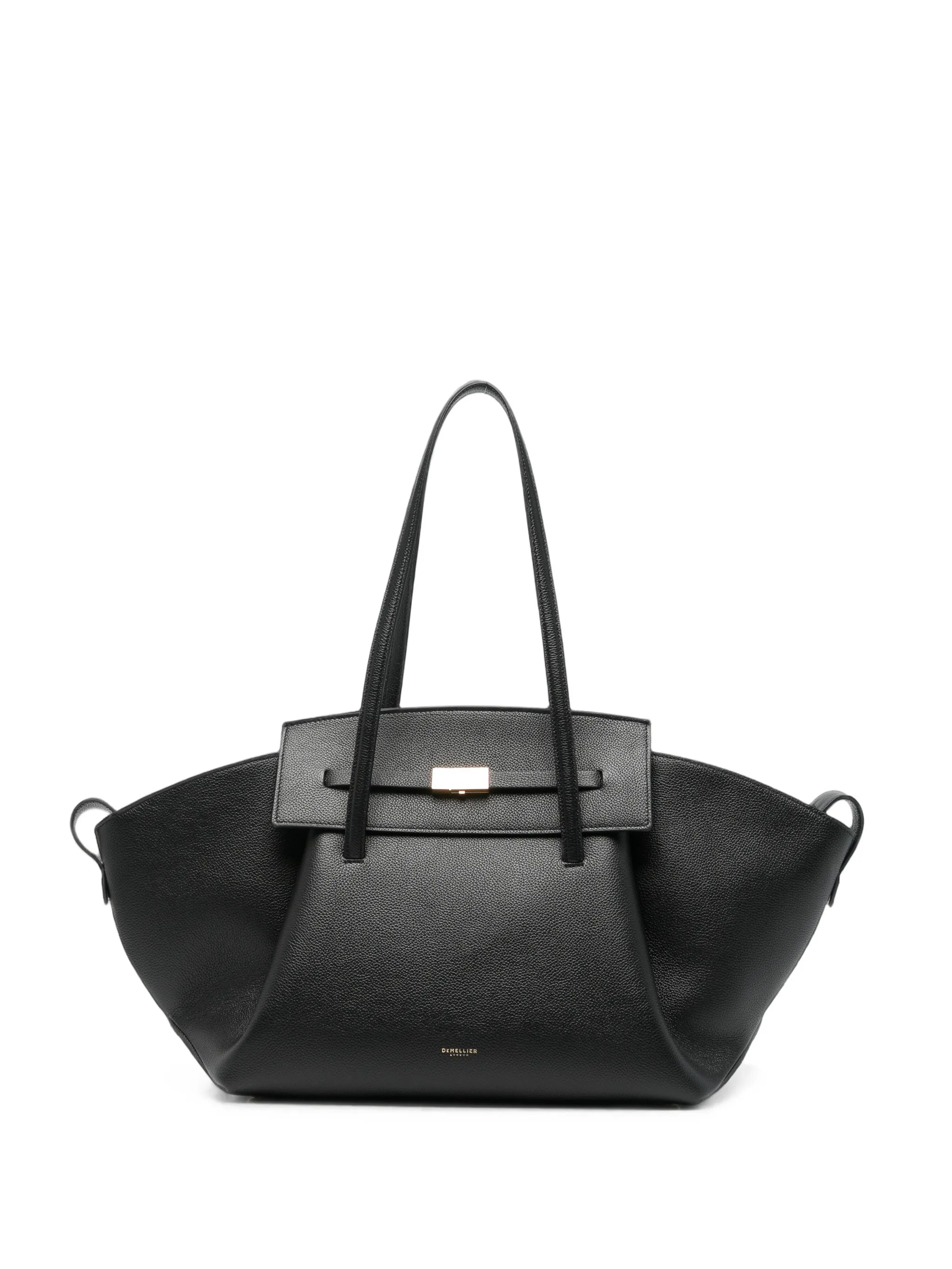 The Brooklyn grained-leather tote bag
