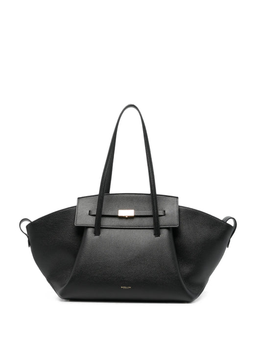 The Brooklyn grained-leather tote bag