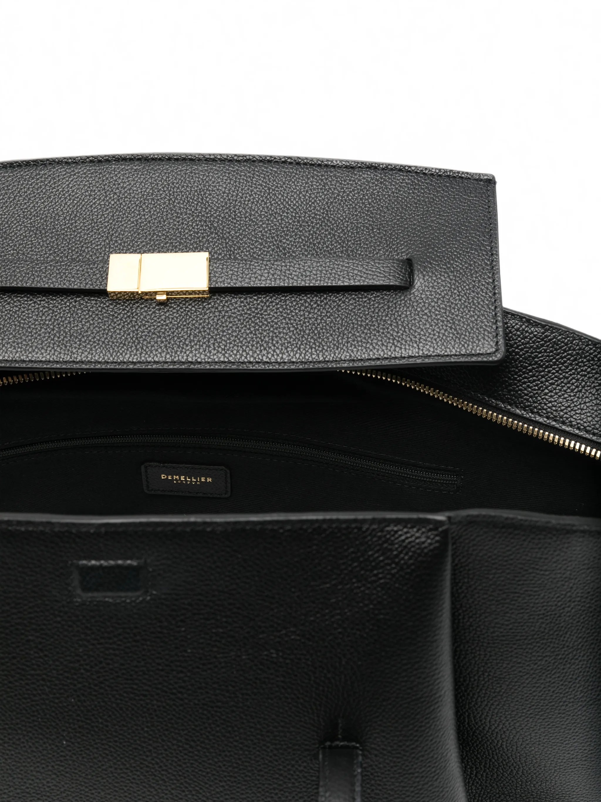 The Brooklyn grained-leather tote bag