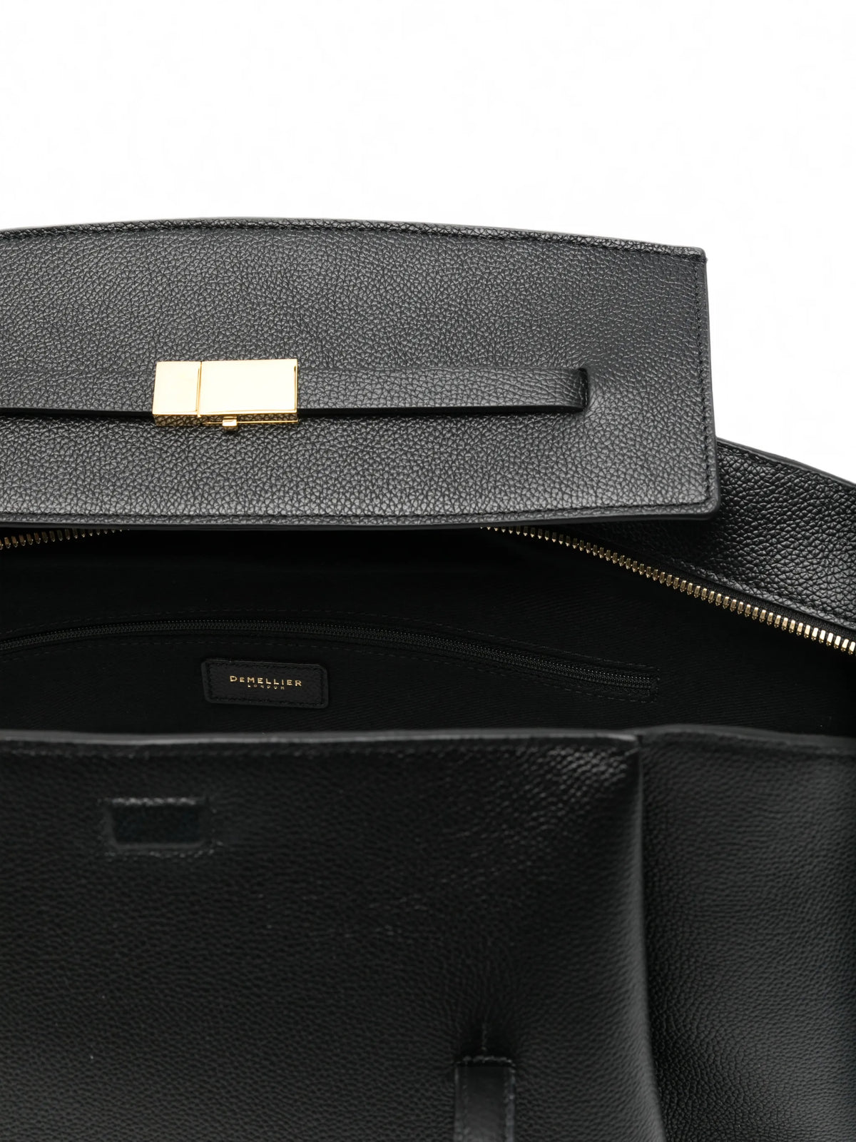 The Brooklyn grained-leather tote bag