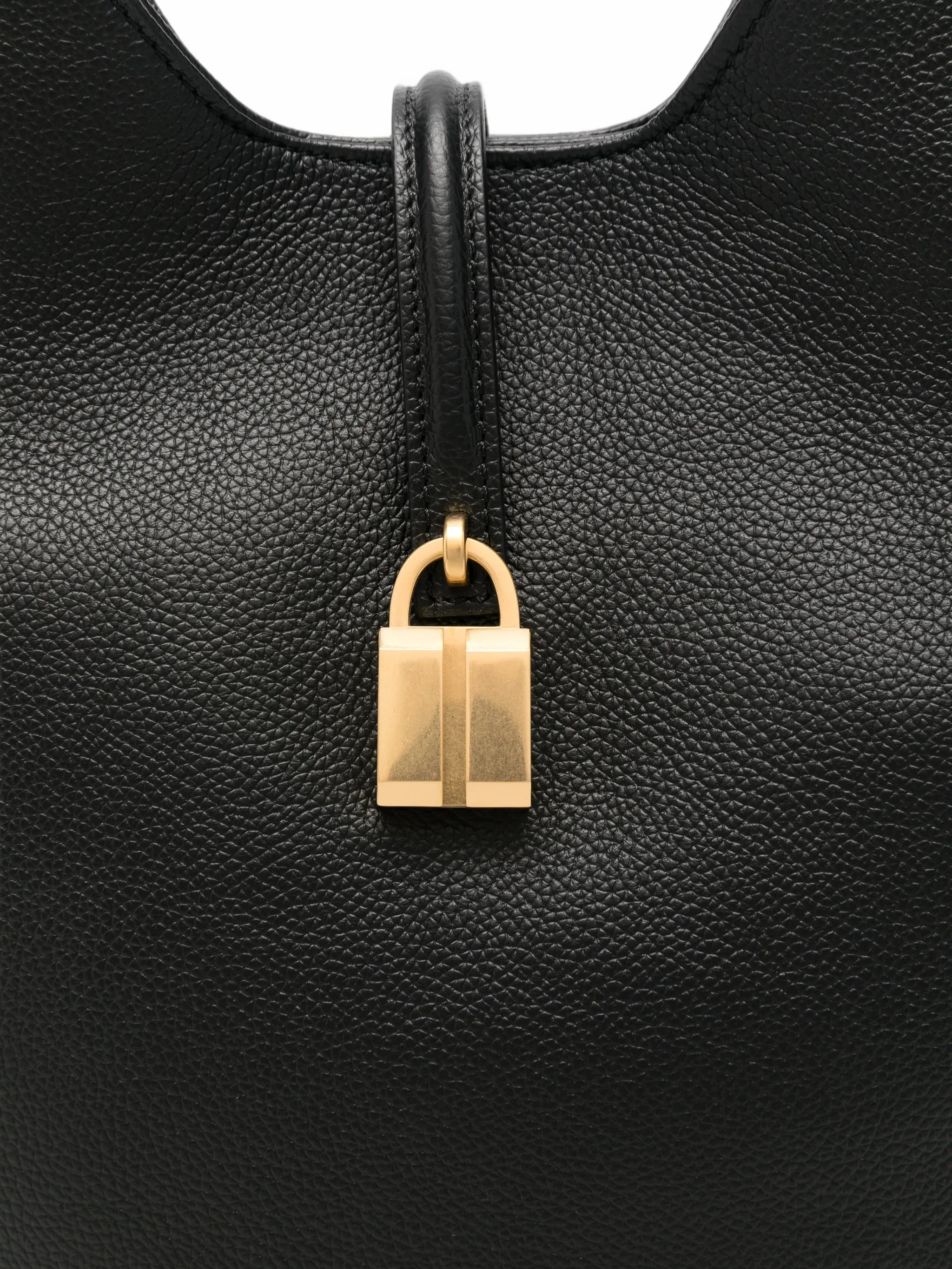 Siena grained-leather shoulder bag