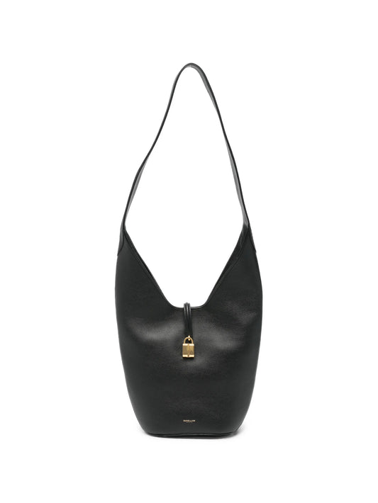Siena grained-leather shoulder bag