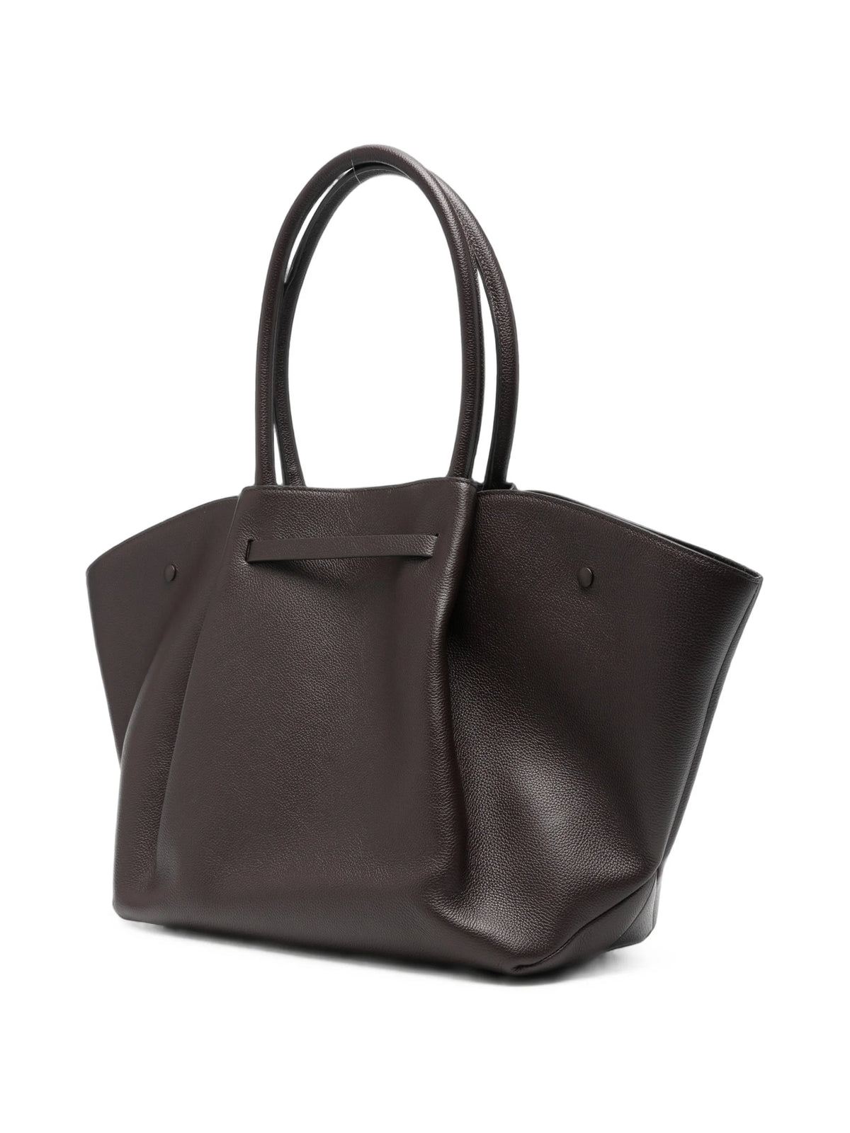New York grained leather small tote bag