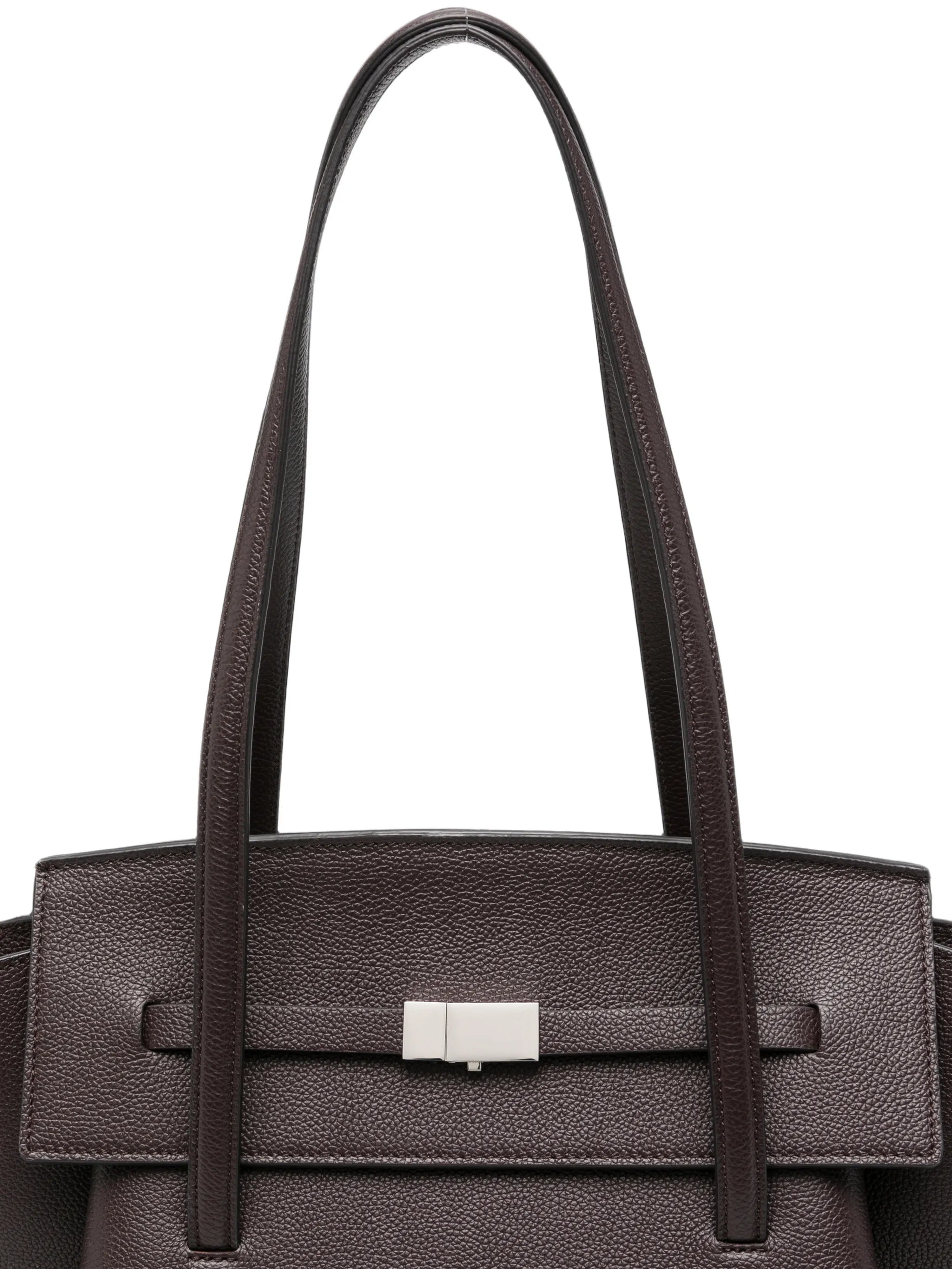 Brooklyn grained leather tote bag