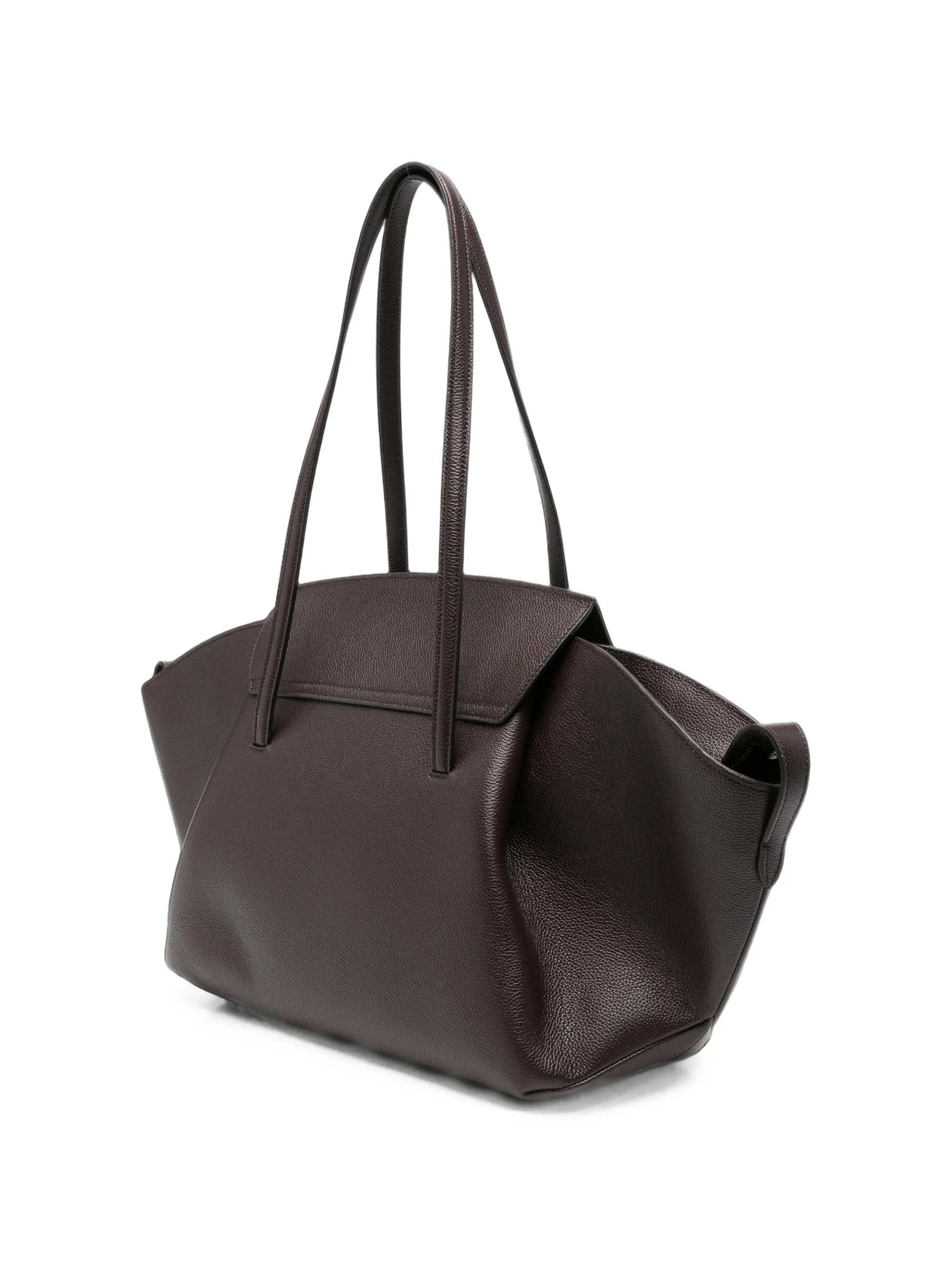 Brooklyn grained leather tote bag