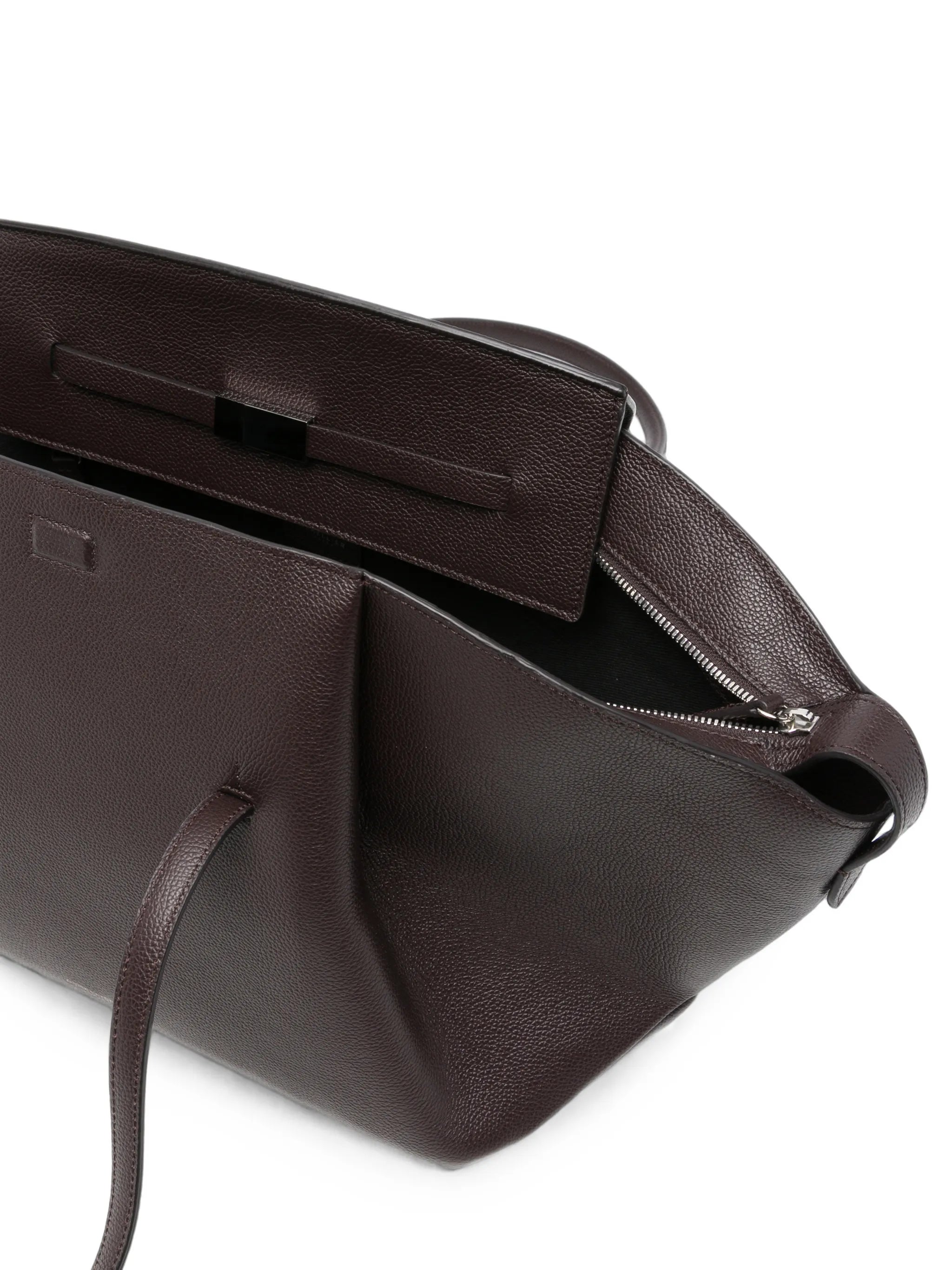 Brooklyn grained leather tote bag