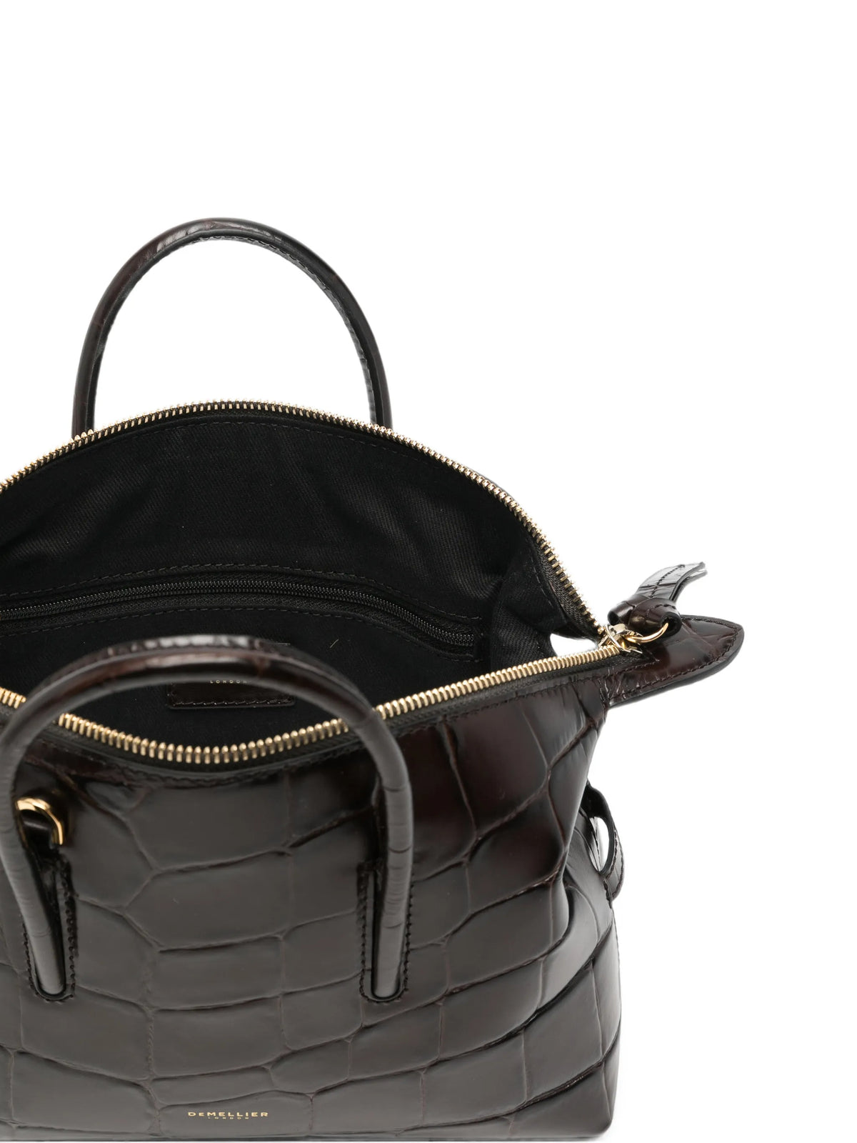 Stockholm croc-effect tote bag