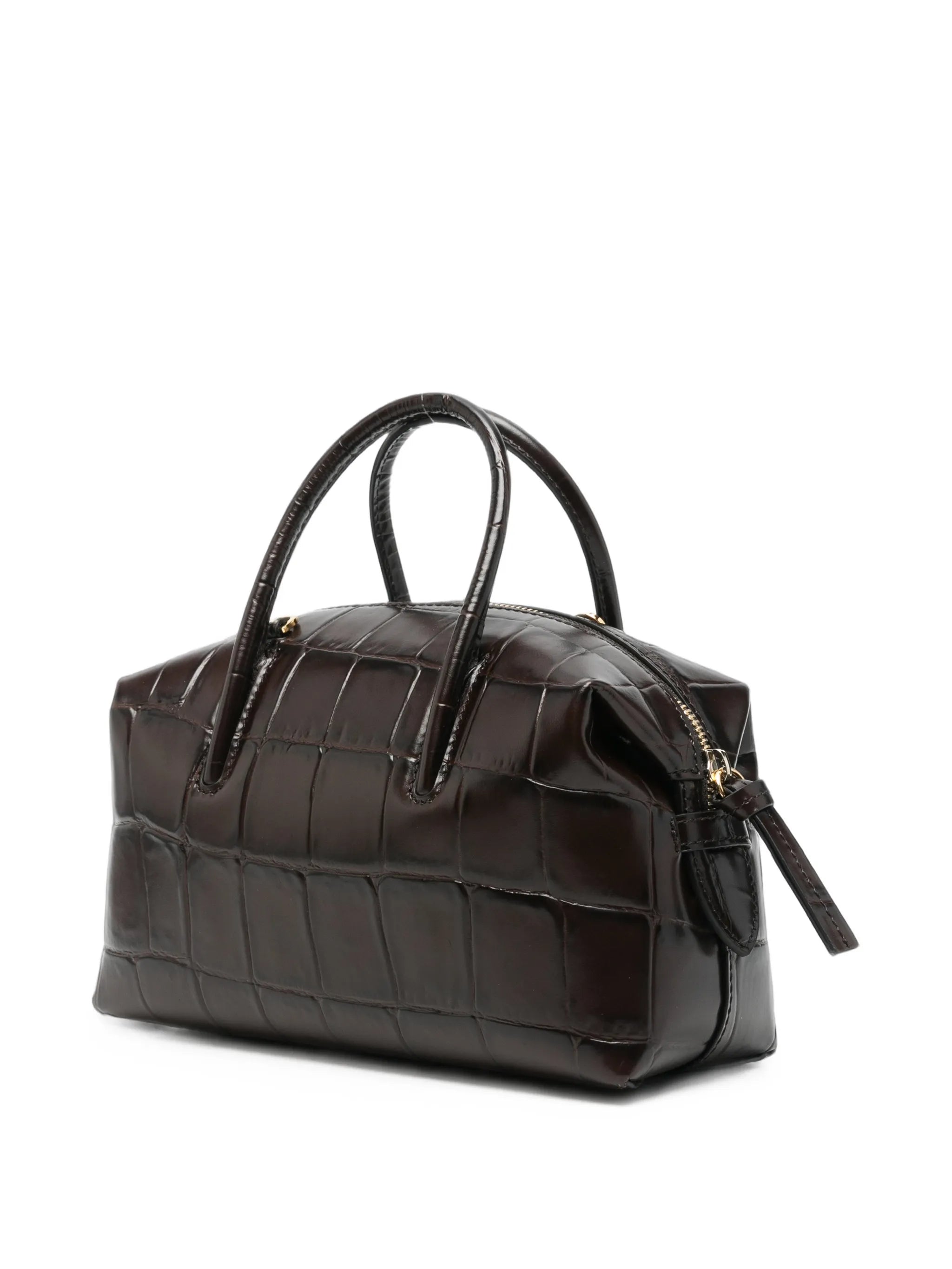Stockholm croc-effect tote bag