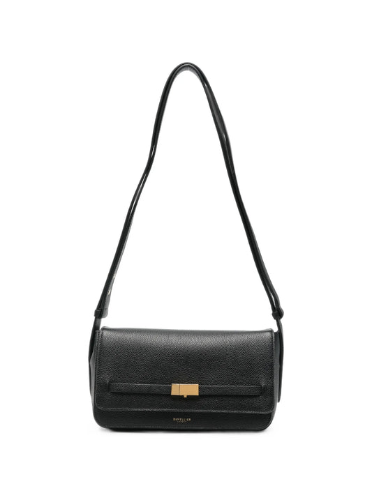 New York grained leather crossbody bag