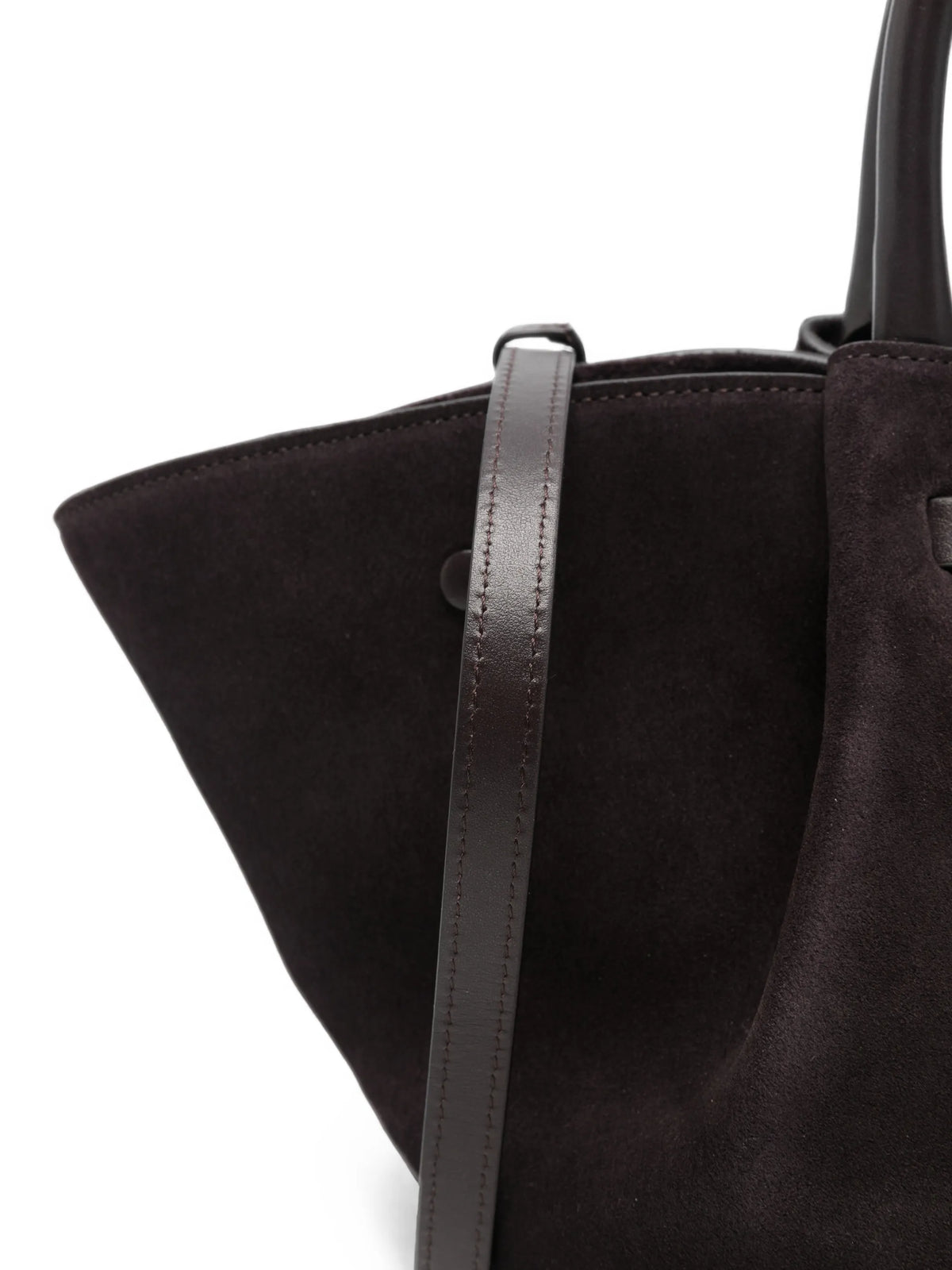 The Midi New York Suede Tote Bag