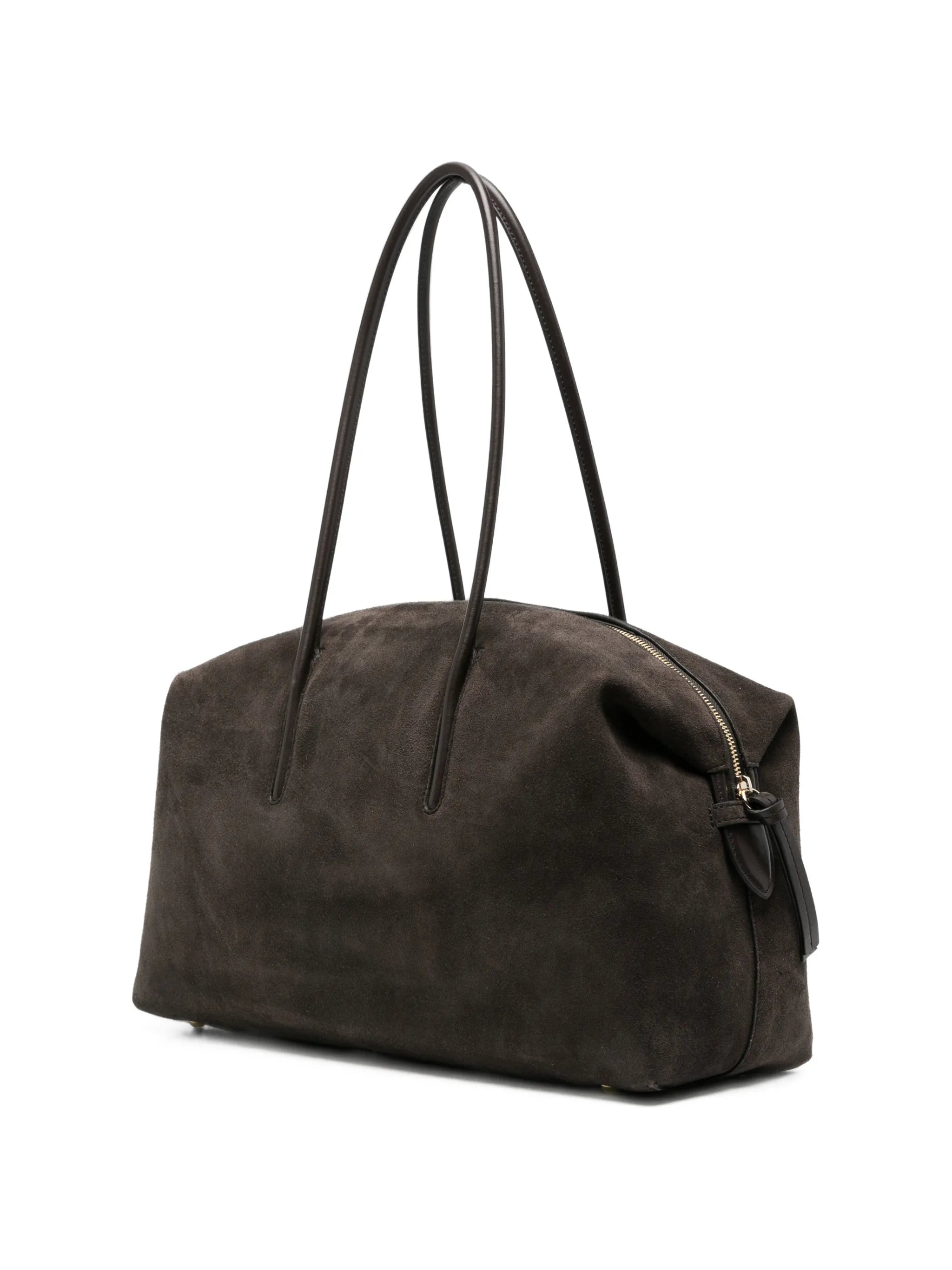 Stockholm suede shoulder bag