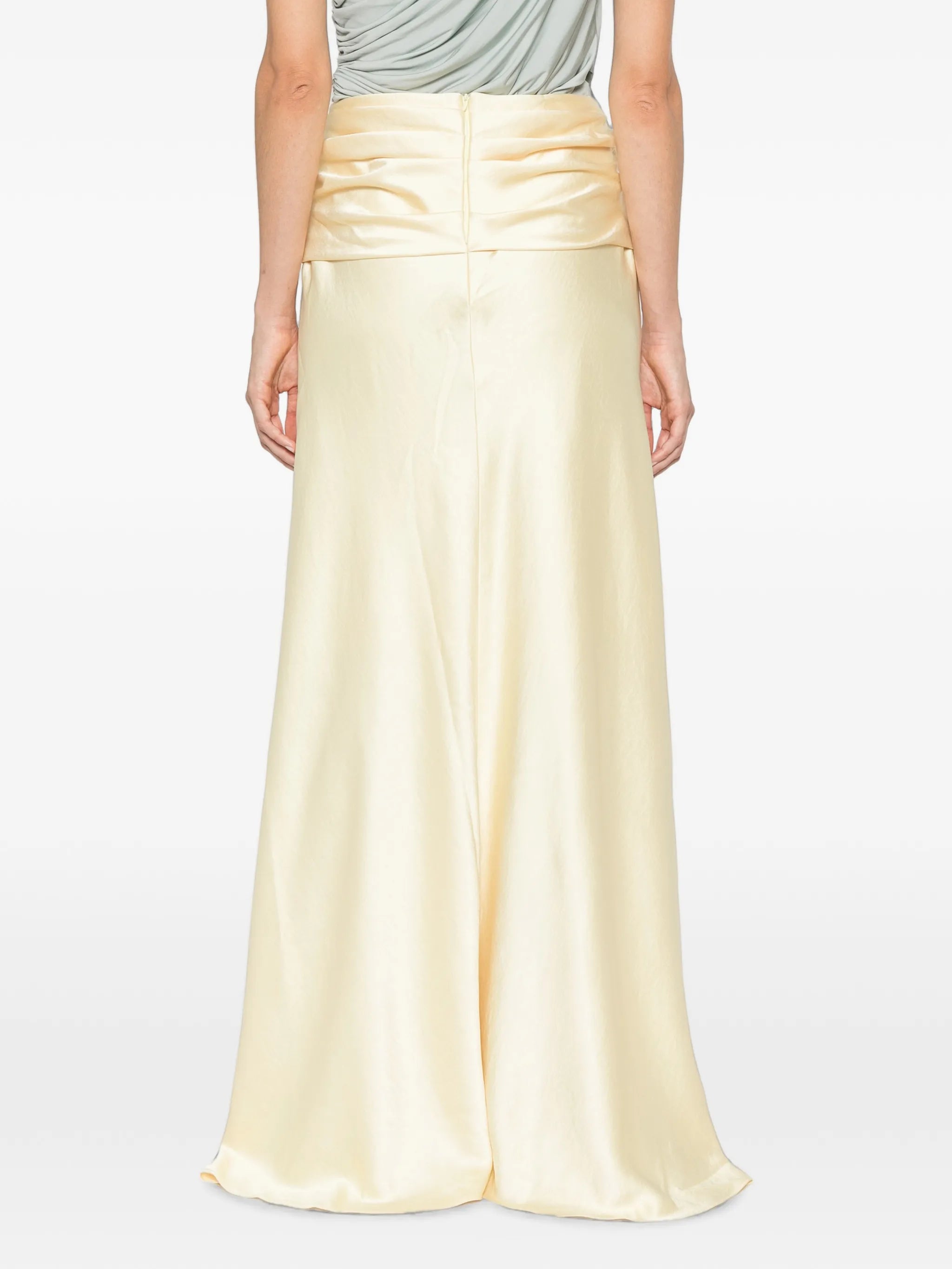 Andi twisted-waist maxi skirt