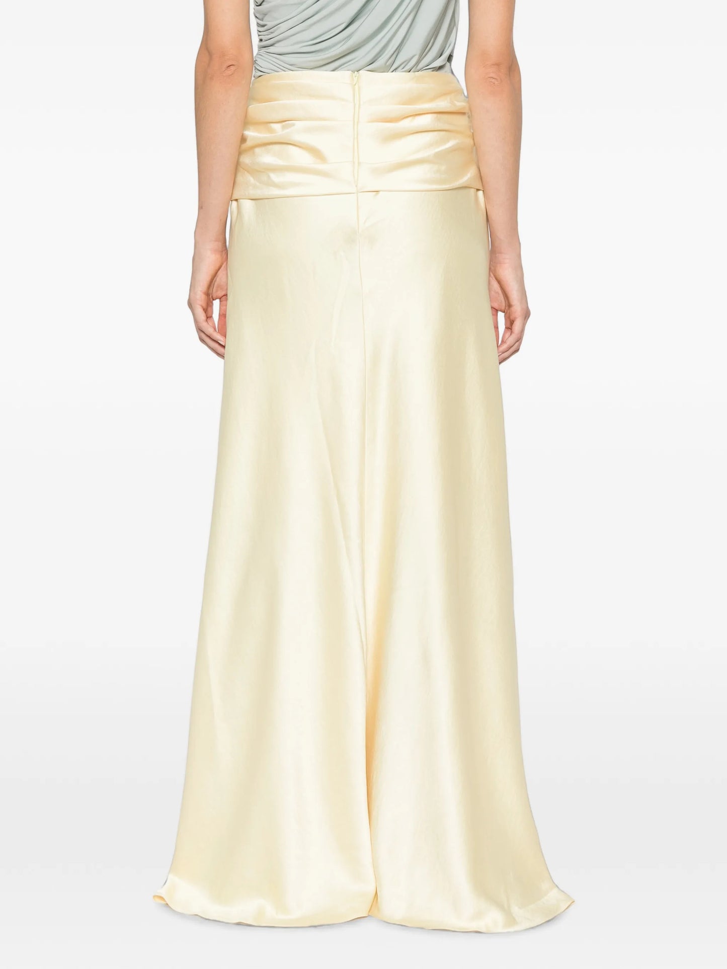 Andi twisted-waist maxi skirt