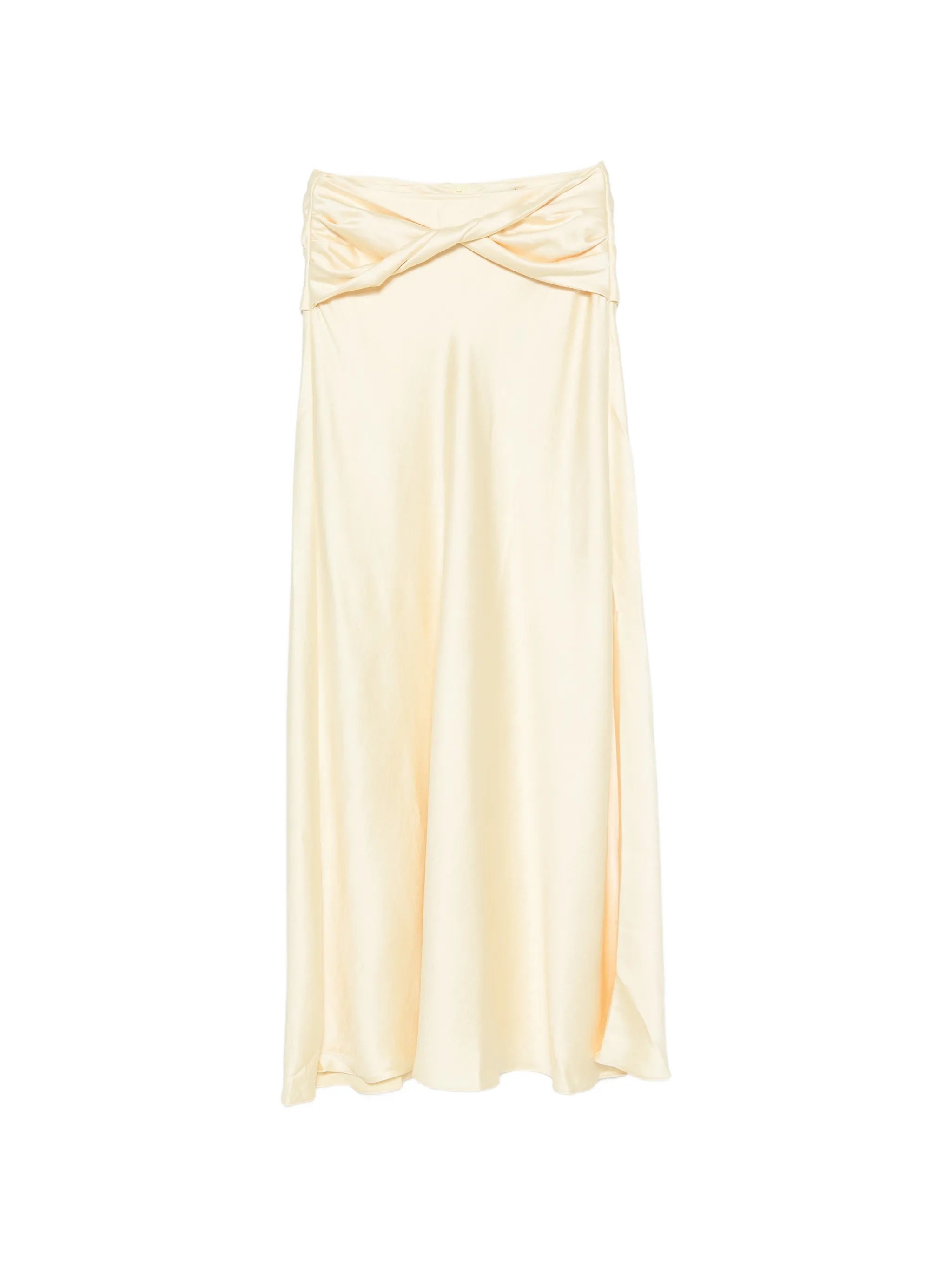 Andi twisted-waist maxi skirt