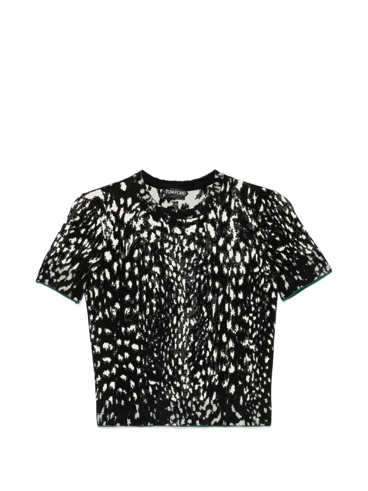 lynx jacquard sweater