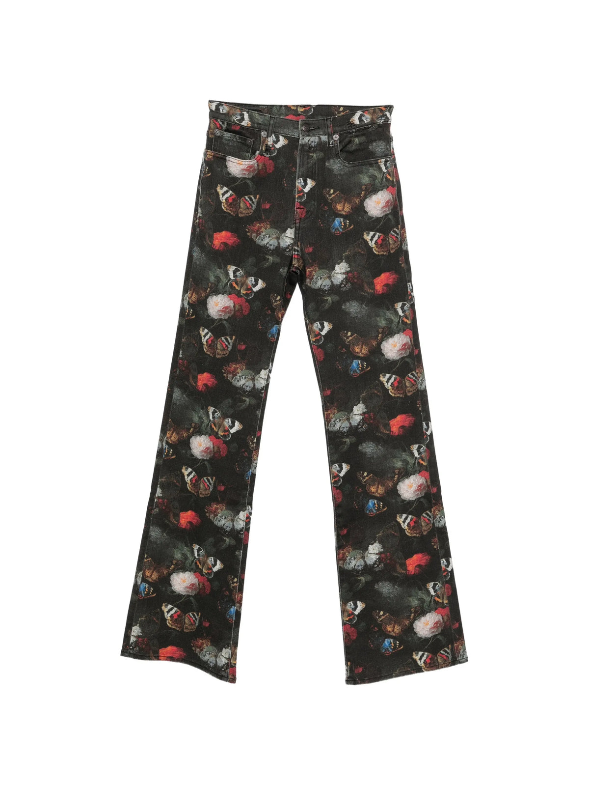 Jane butterfly-print jeans