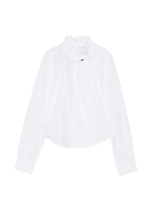 asymmetrical shirt