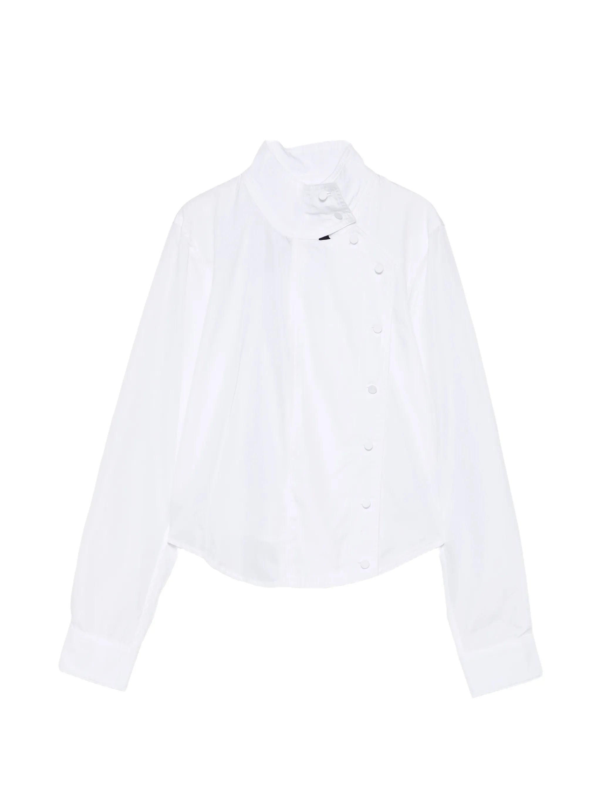 asymmetrical shirt