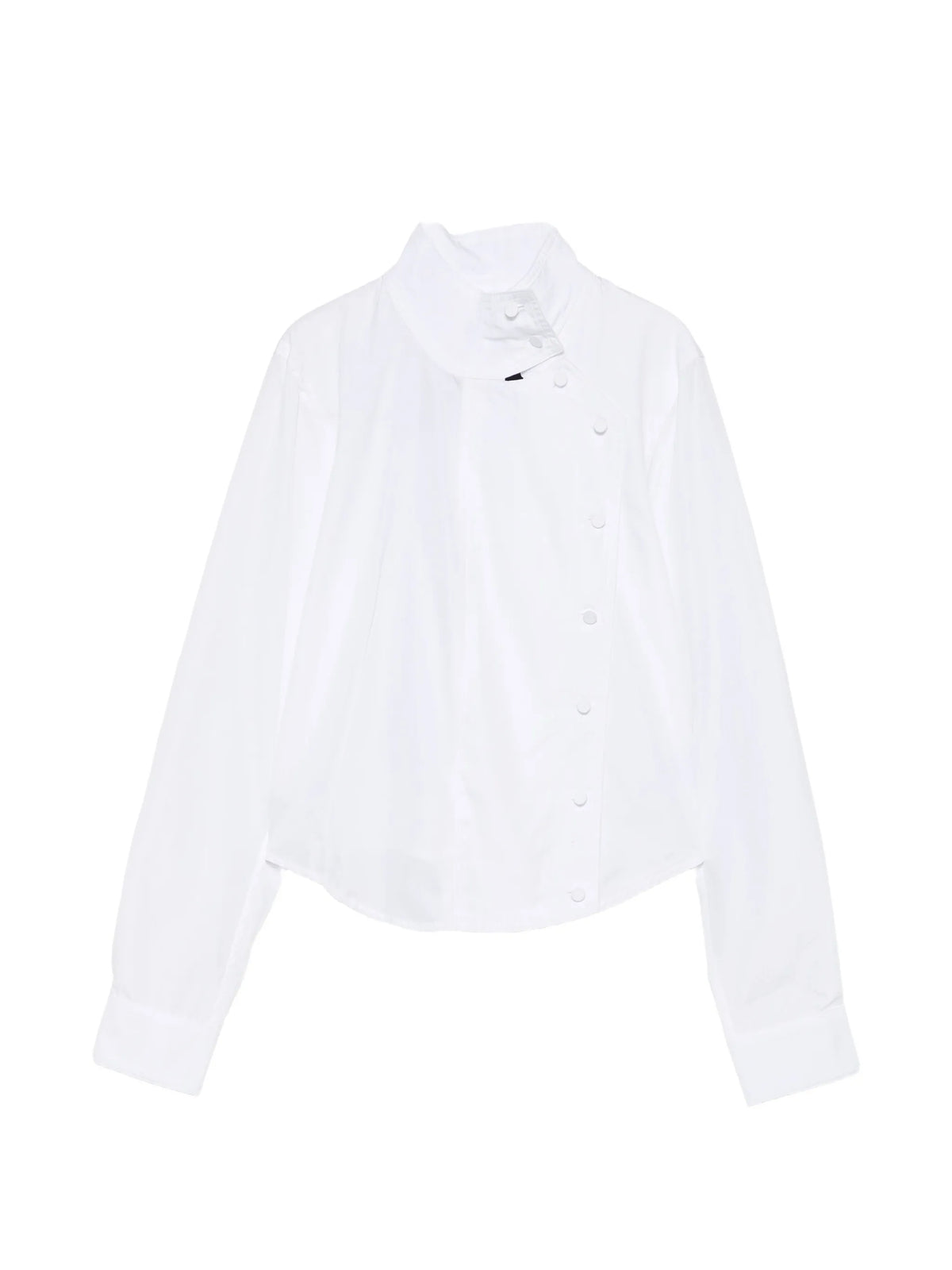 asymmetrical shirt