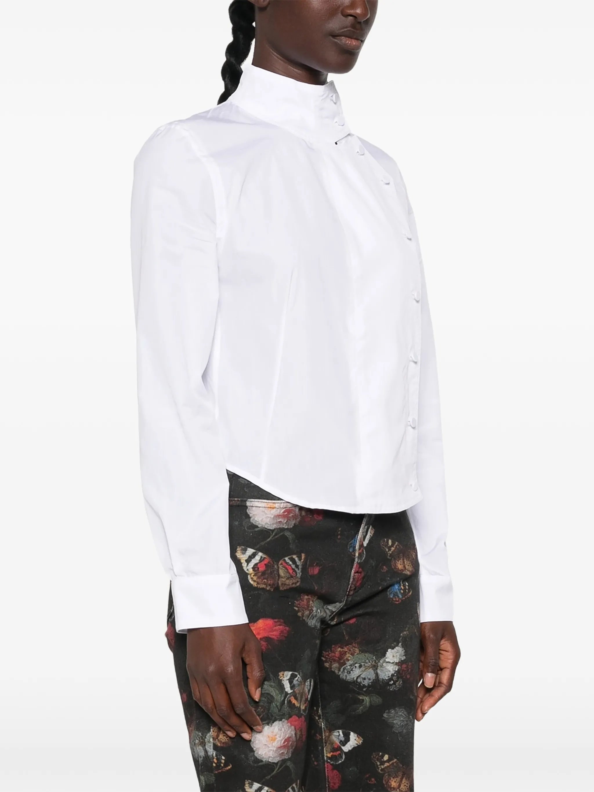 asymmetrical shirt
