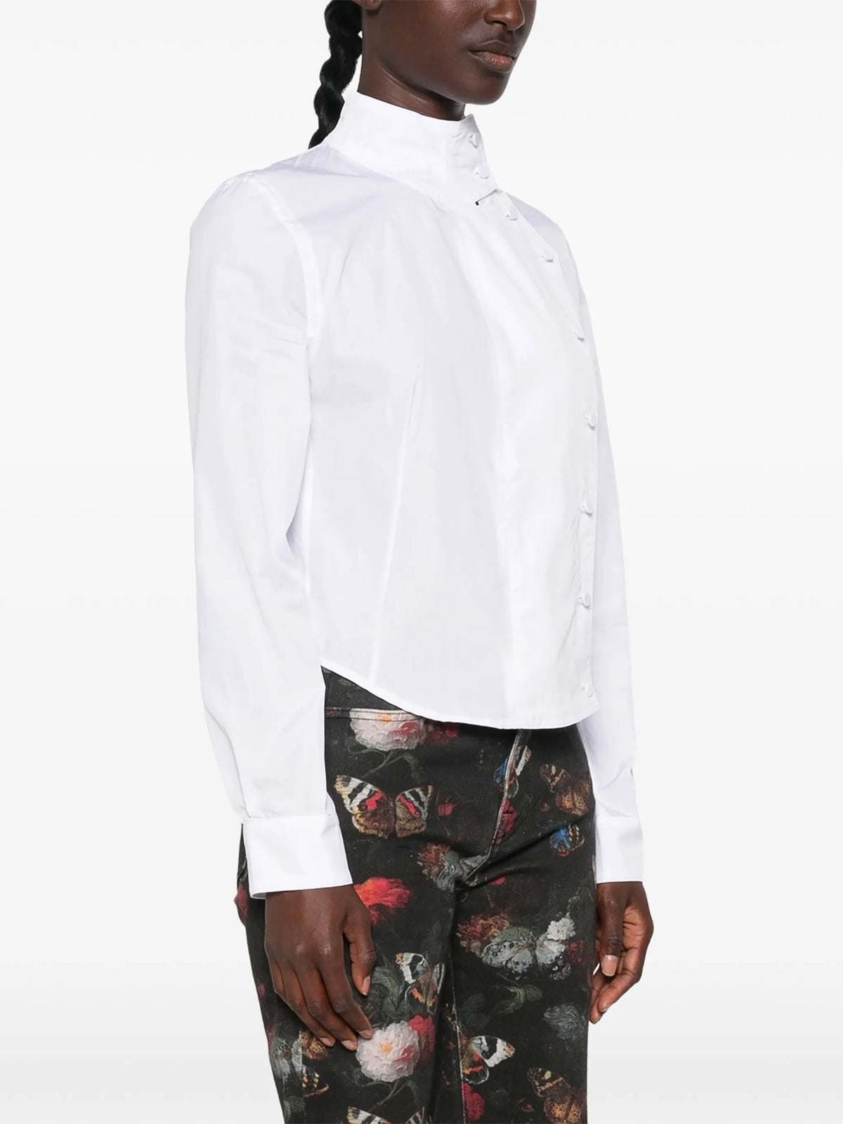 asymmetrical shirt