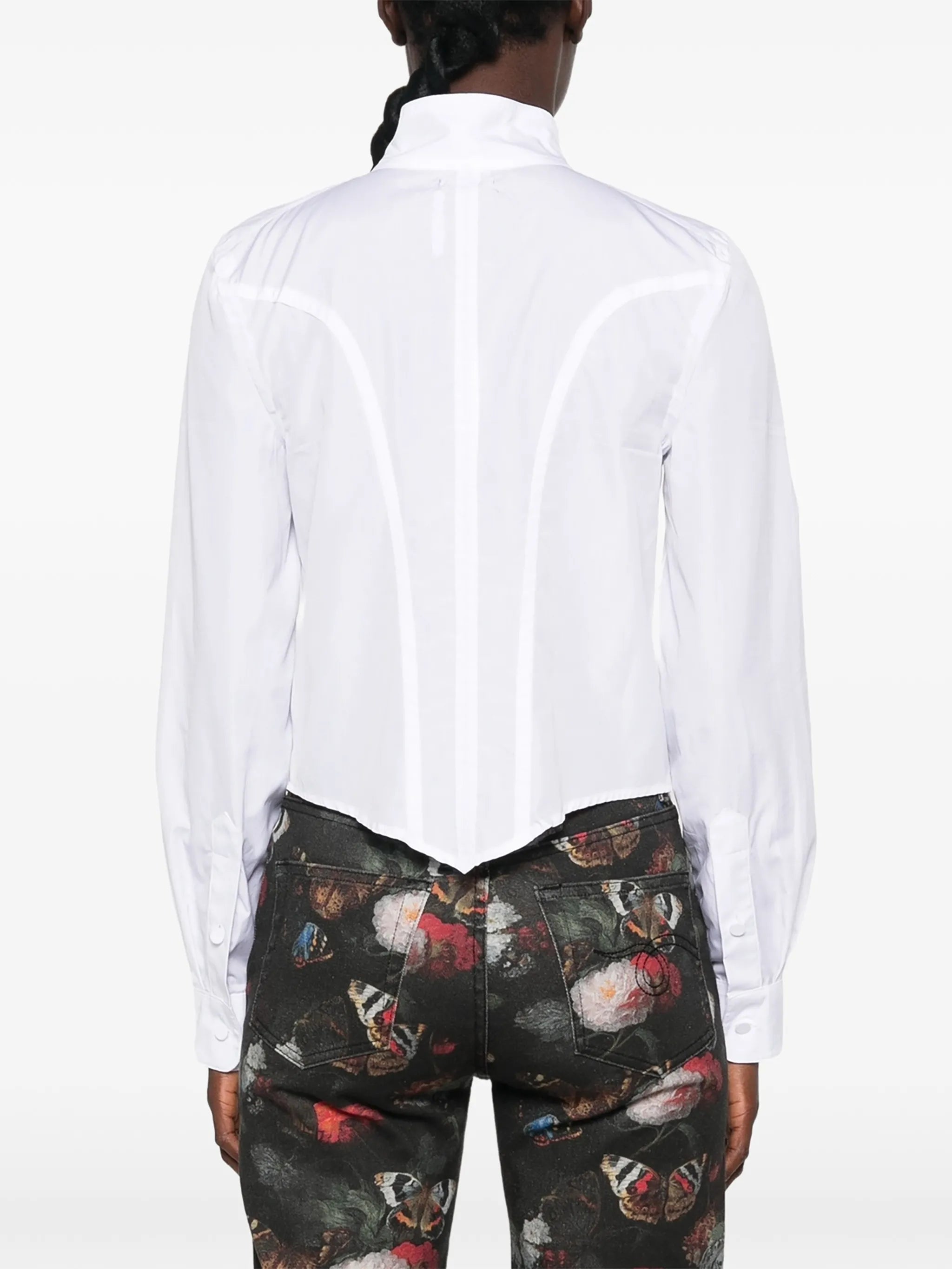 asymmetrical shirt