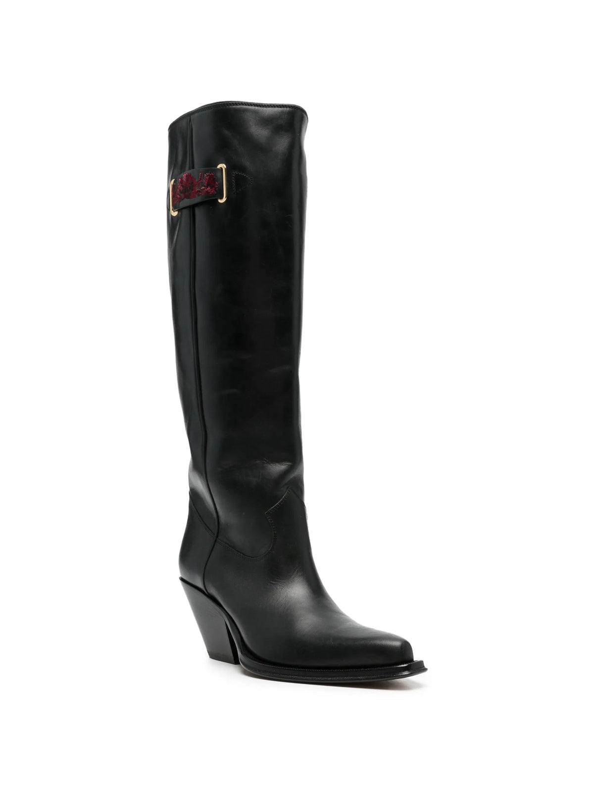 Azelan embroidered boots