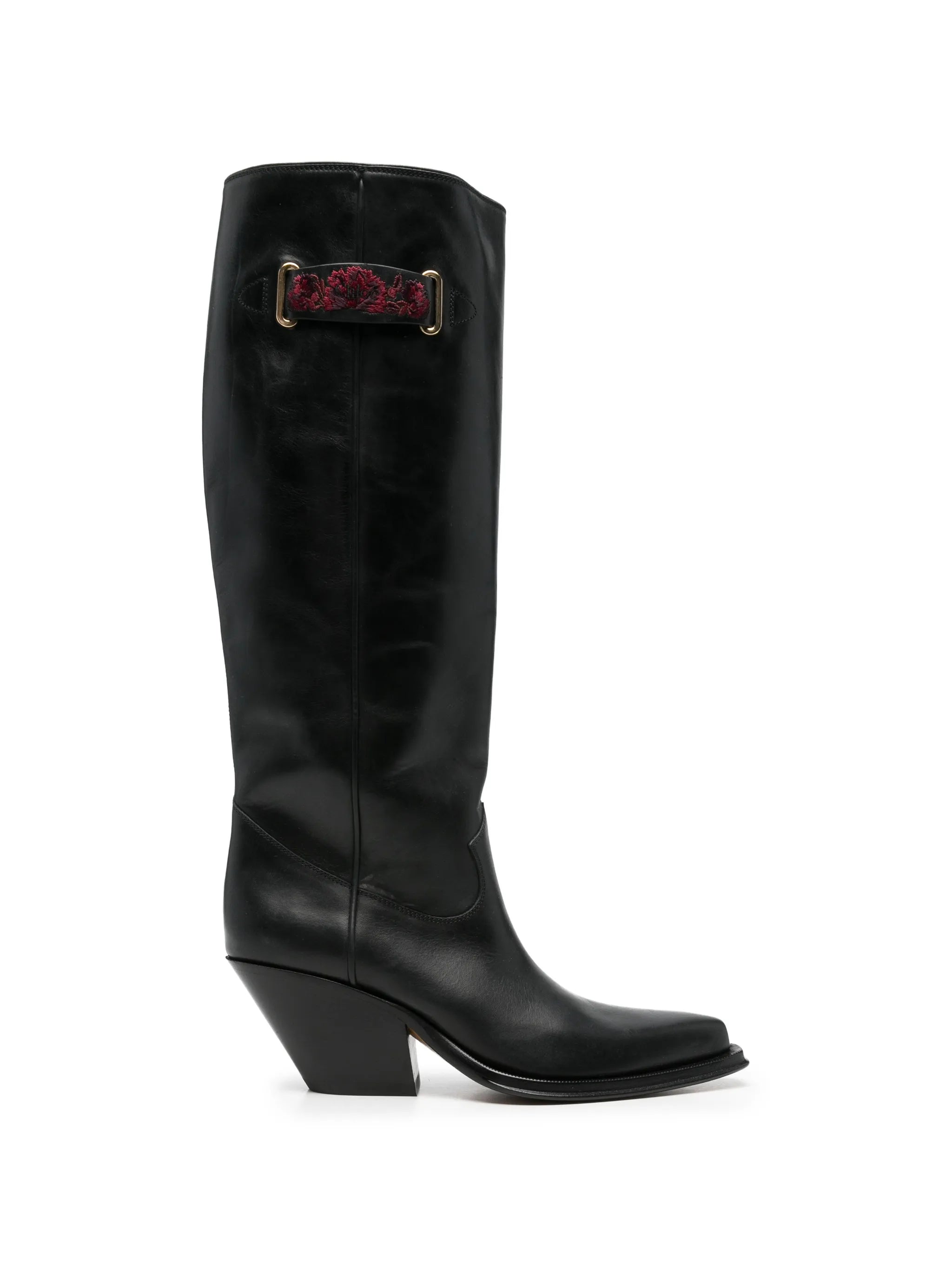 Azelan embroidered boots
