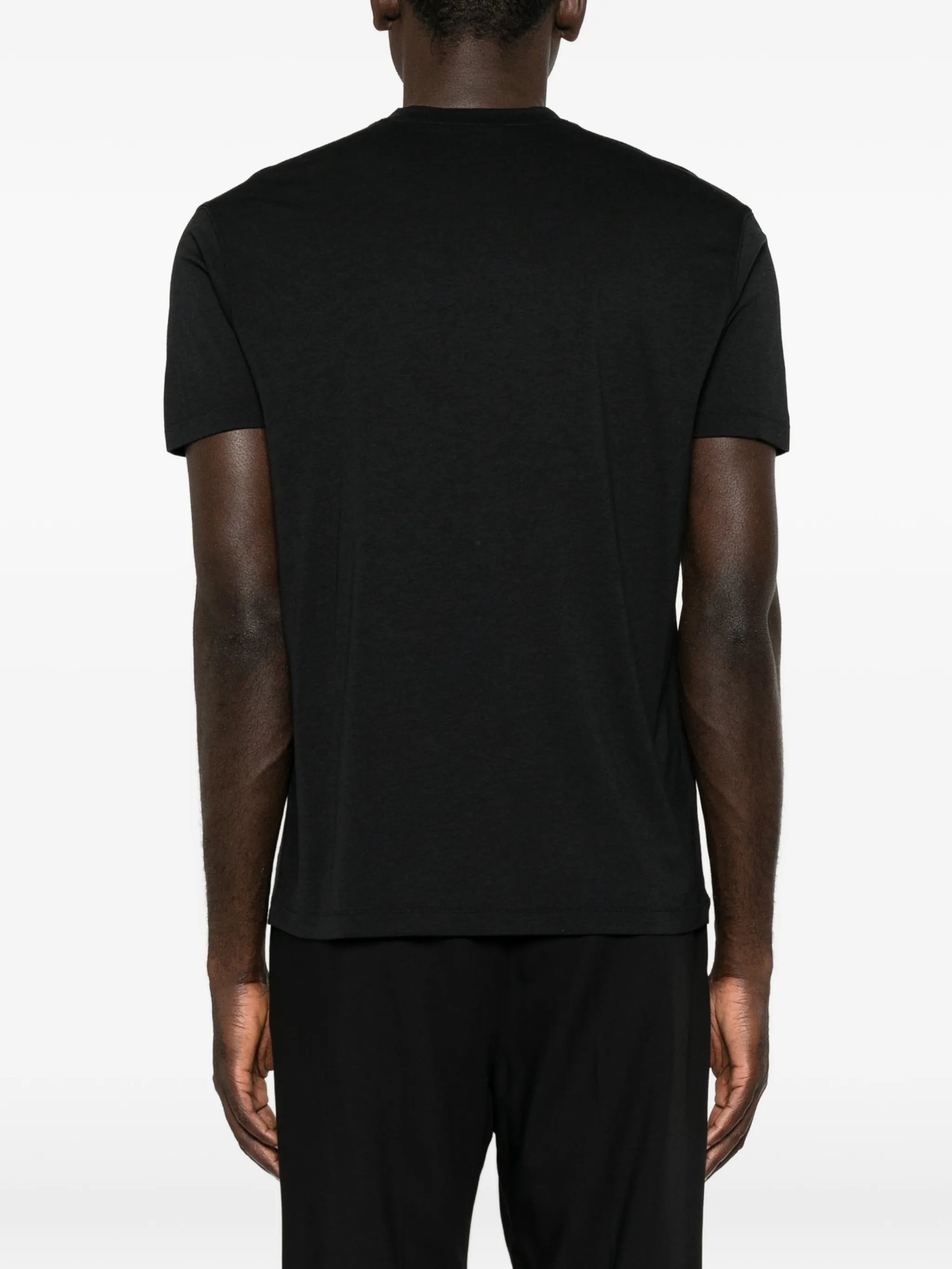 lyocell cotton crew neck t-shirt
