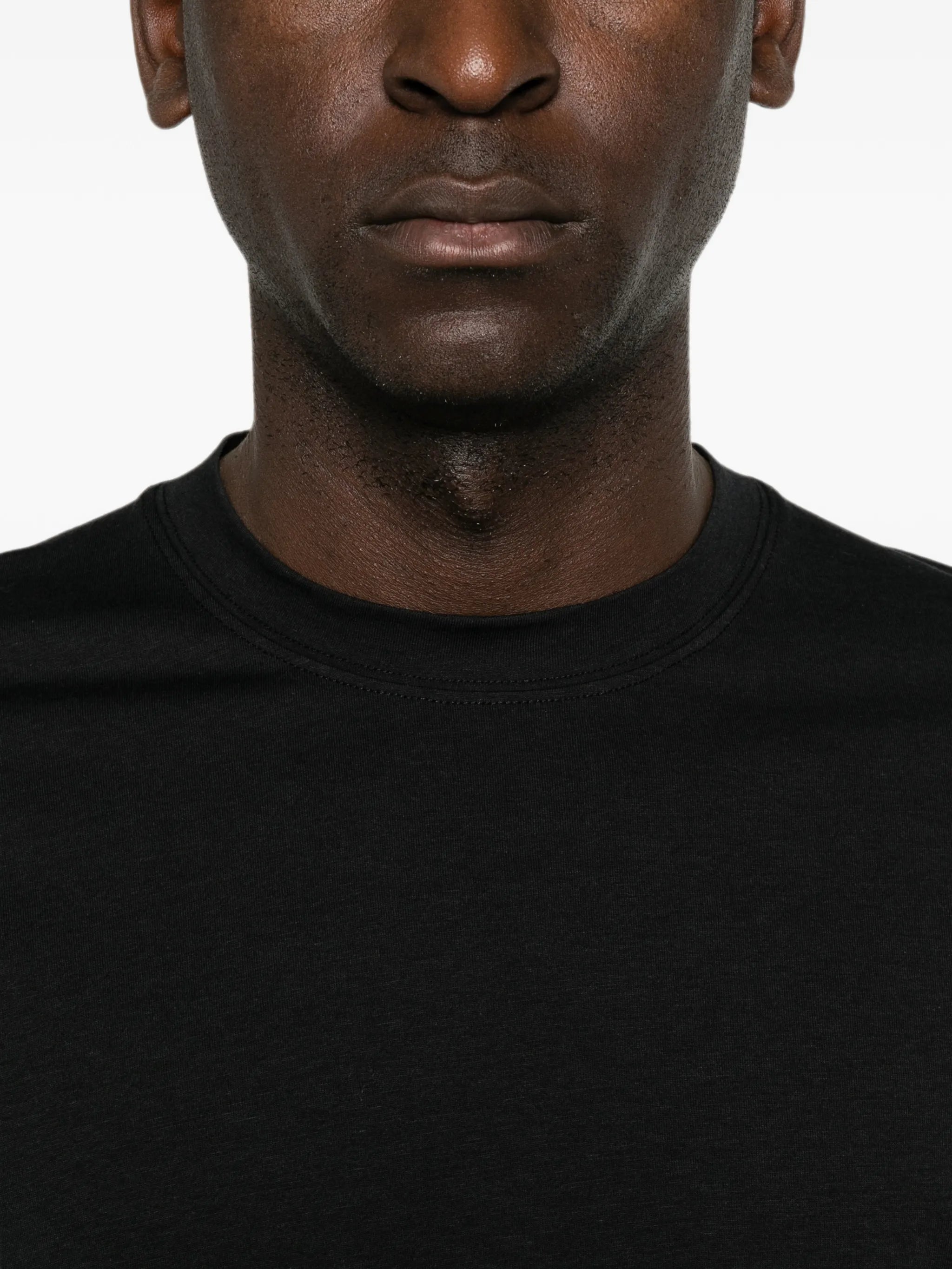 lyocell cotton crew neck t-shirt