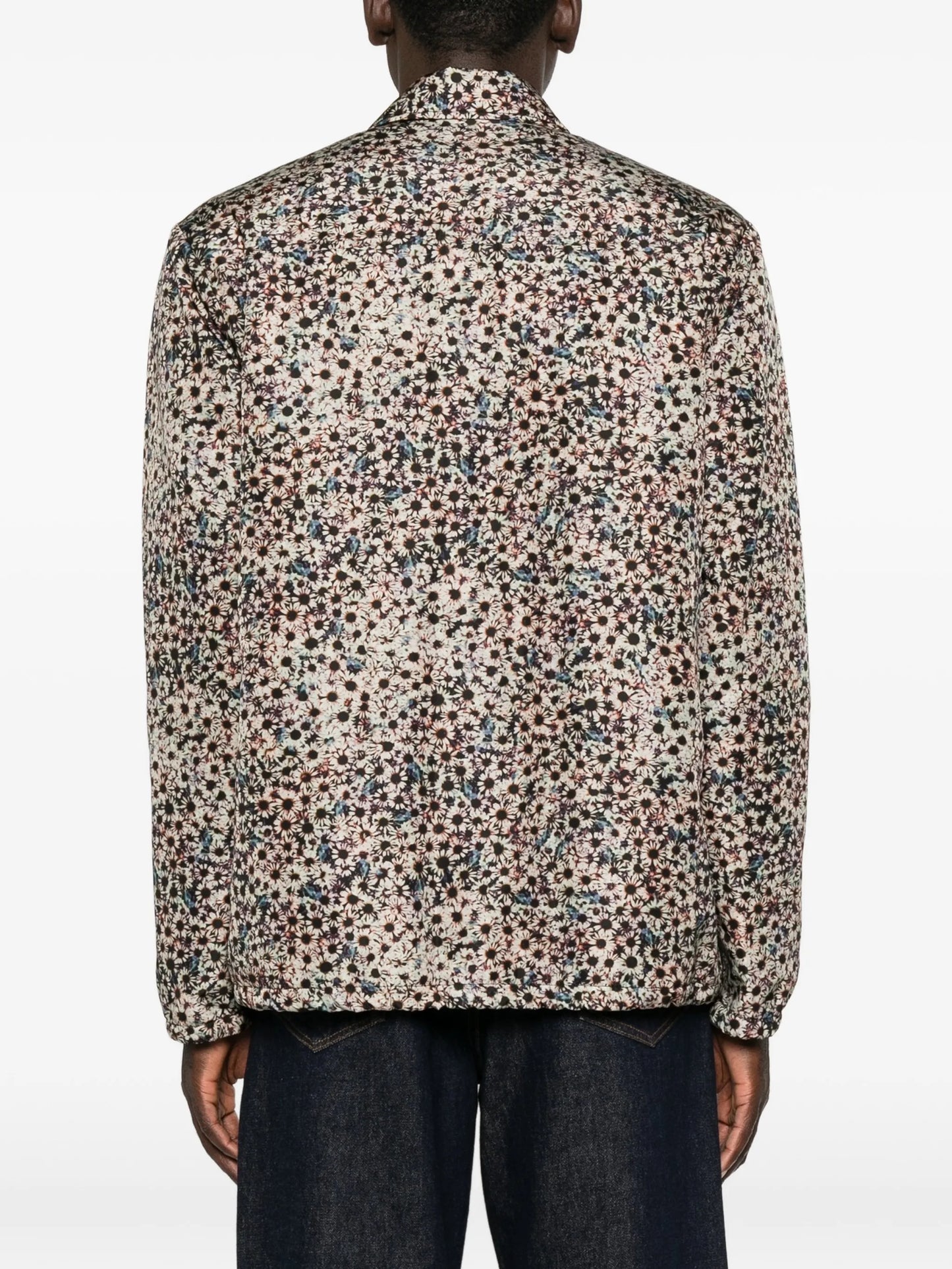floral-print jacket