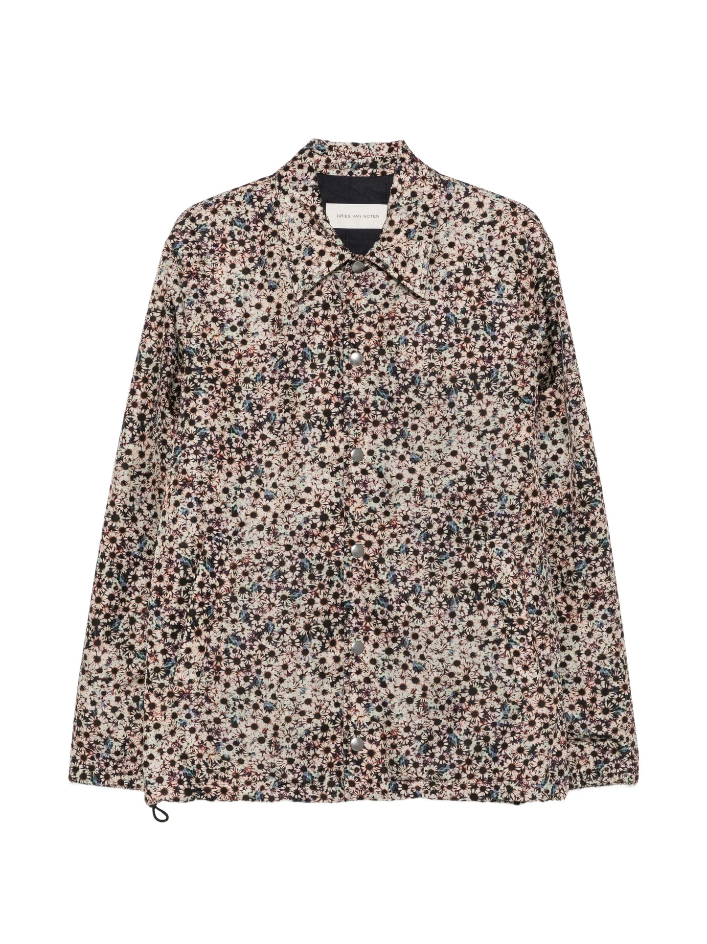 floral-print jacket
