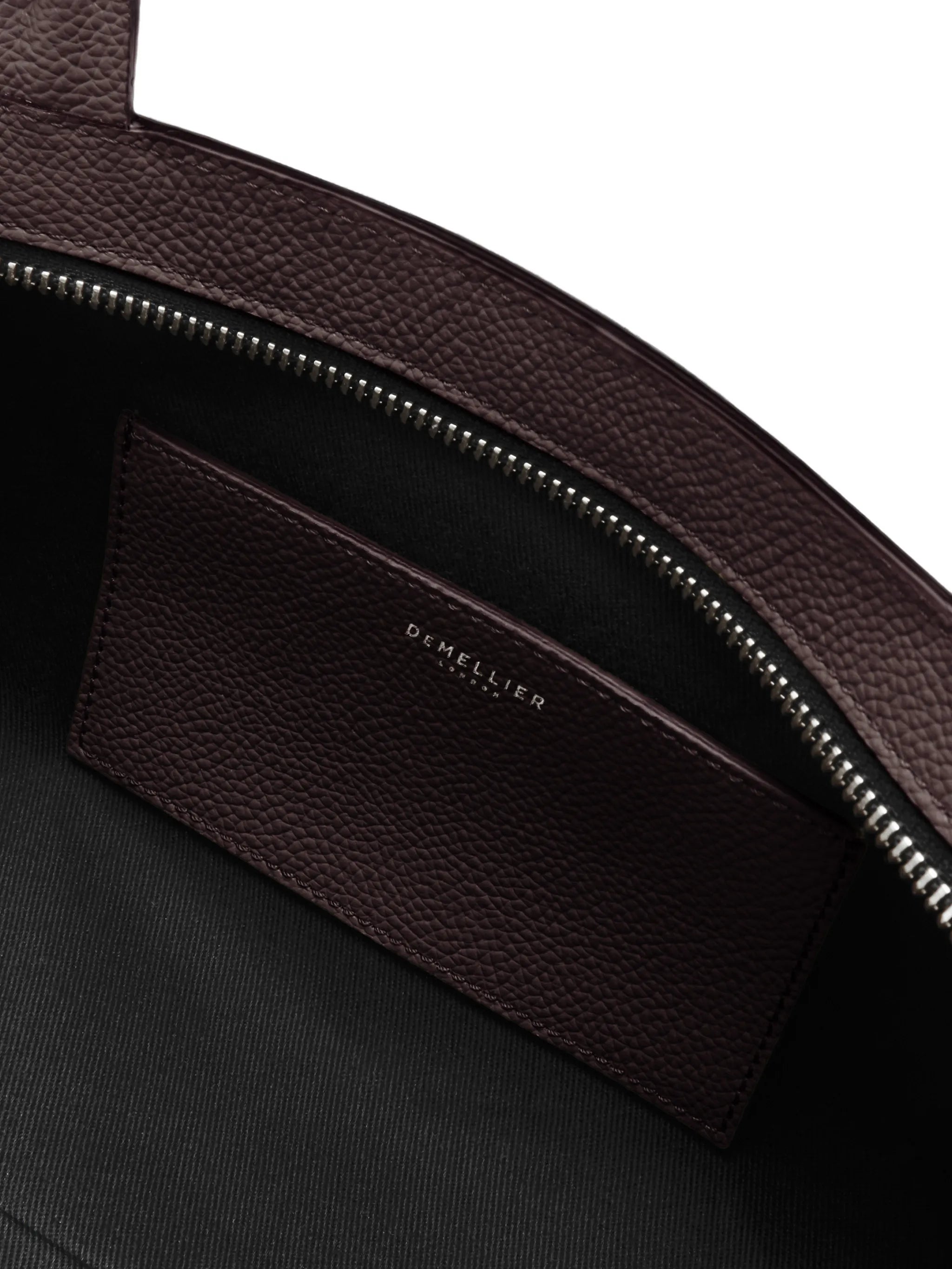 New York grained-leather shoulder bag