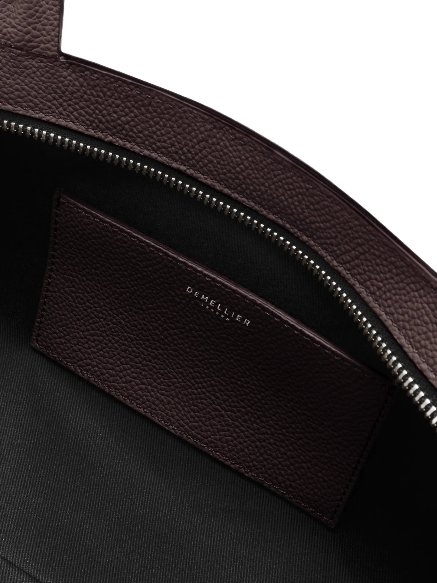 New York grained-leather shoulder bag