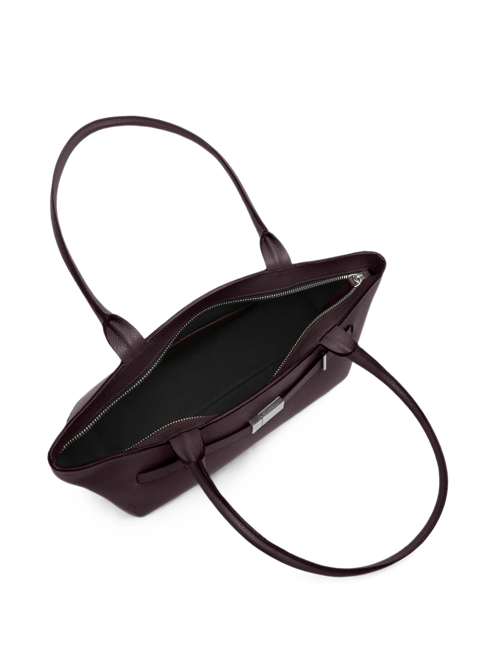 New York grained-leather shoulder bag