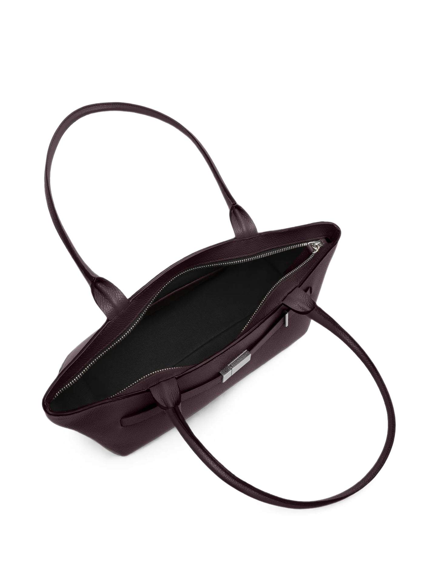 New York grained-leather shoulder bag