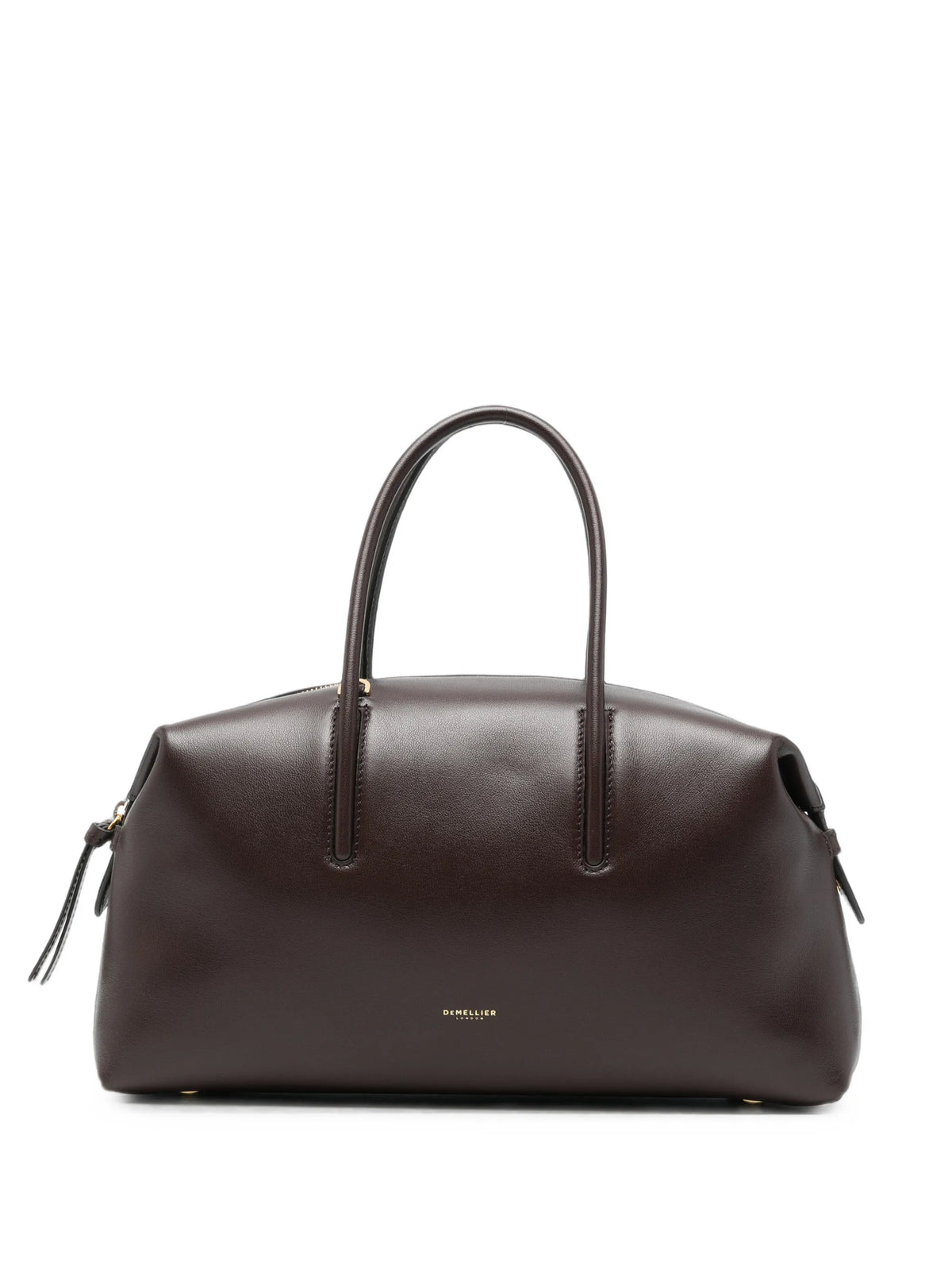 DeMellier Stockholm midi grained leather duffle bag