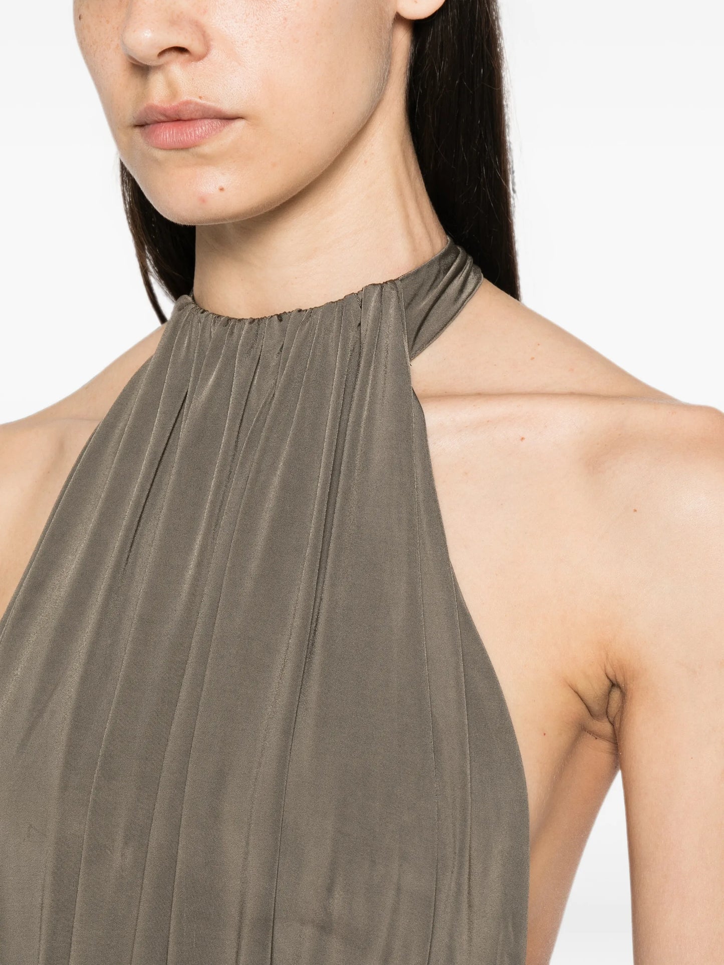 Santina halterneck maxi dress