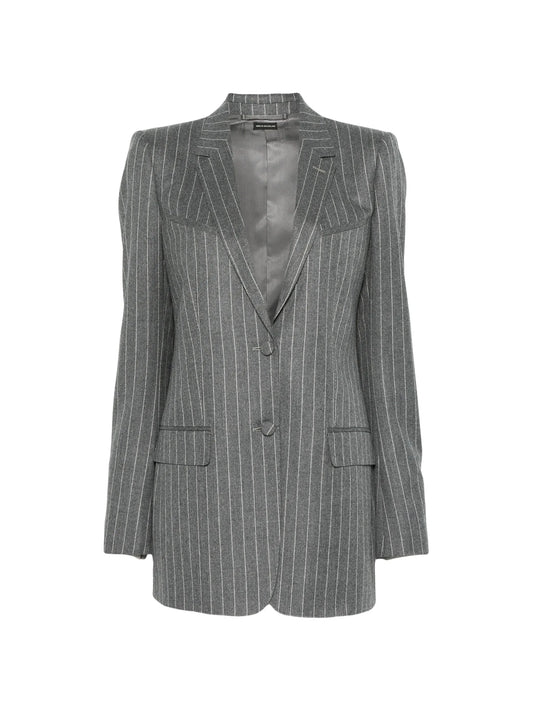 striped flannel western jacket
