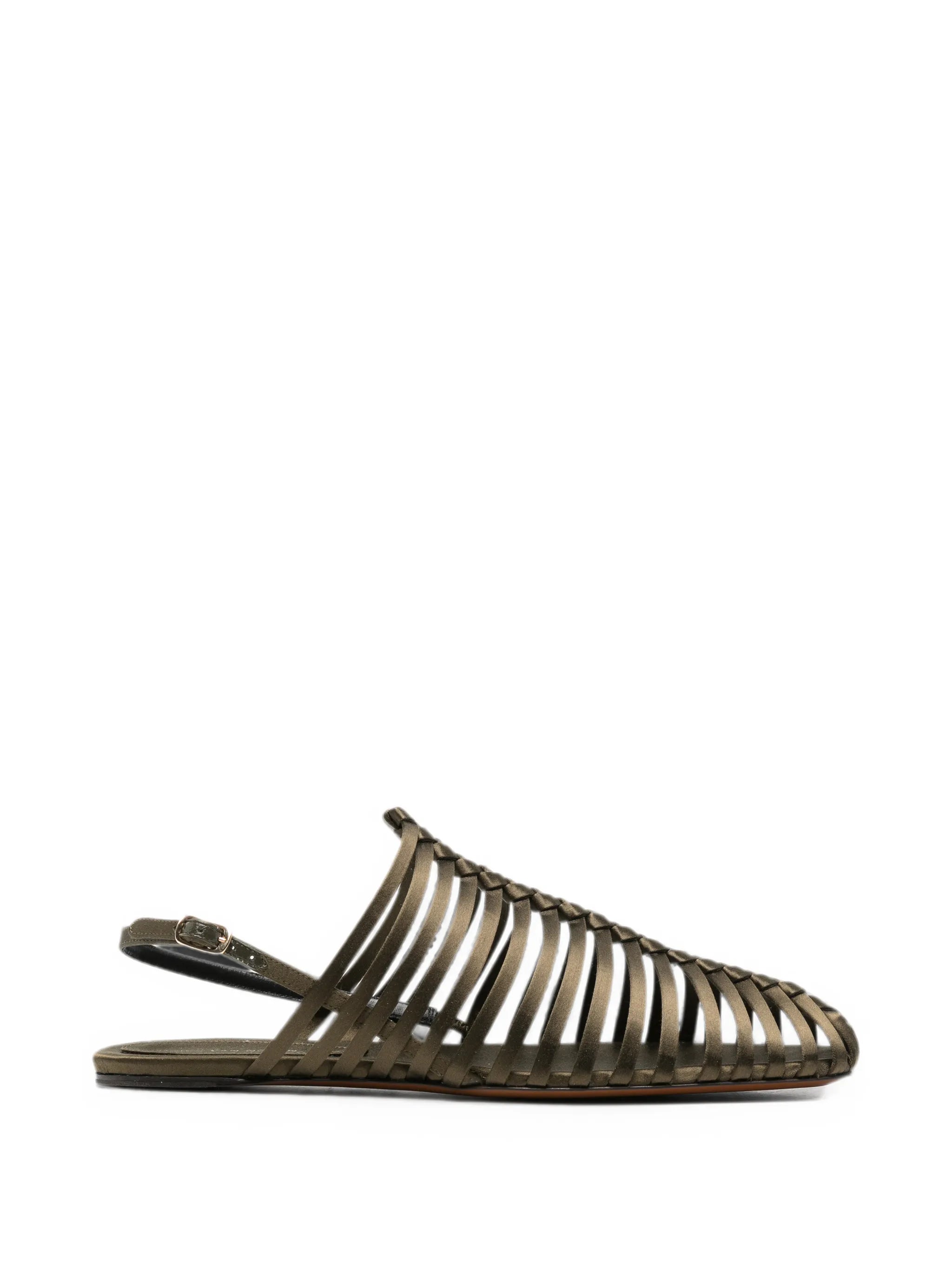 cage-strap slingback sandals